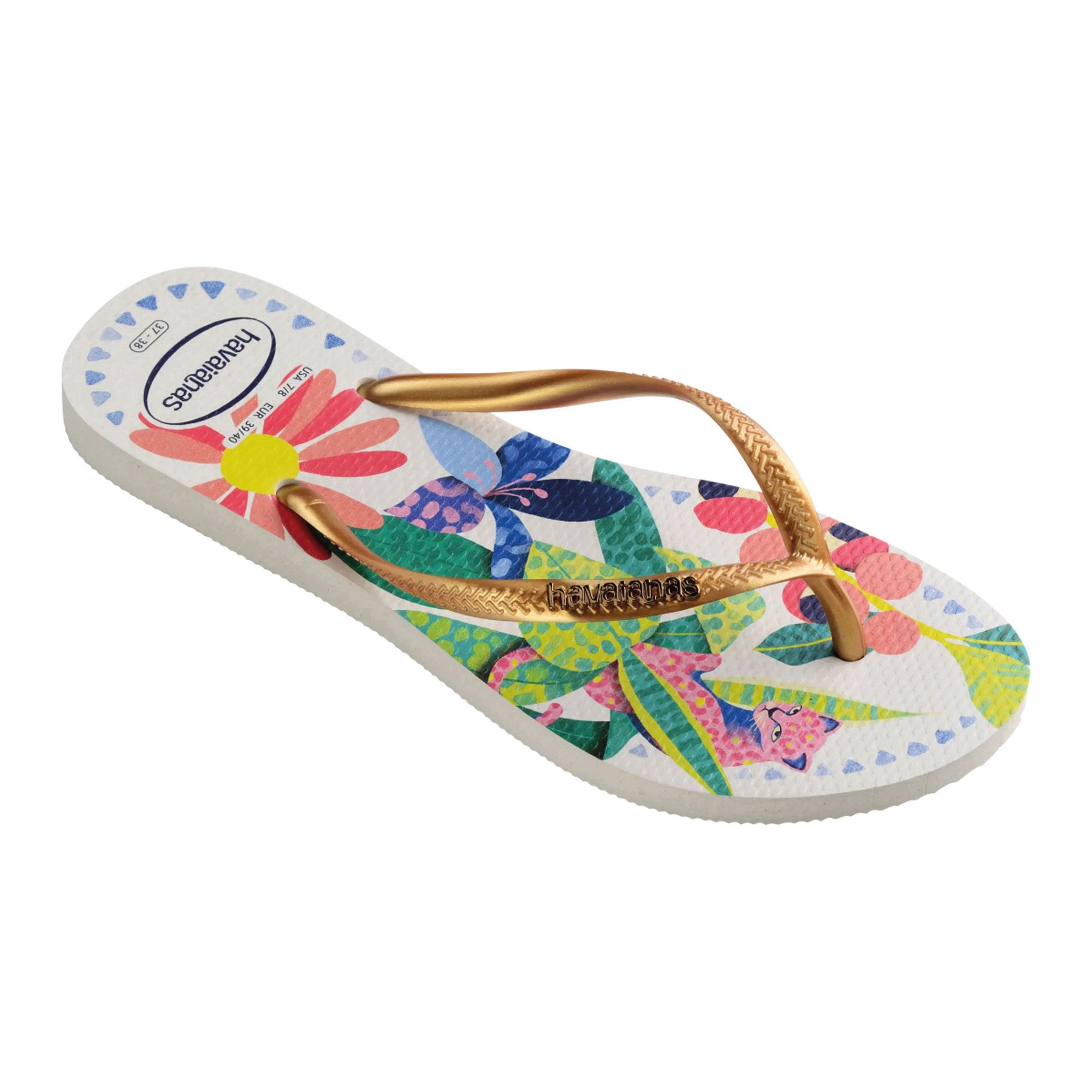 Havaianas Slim Tropical Teenslippers Dames