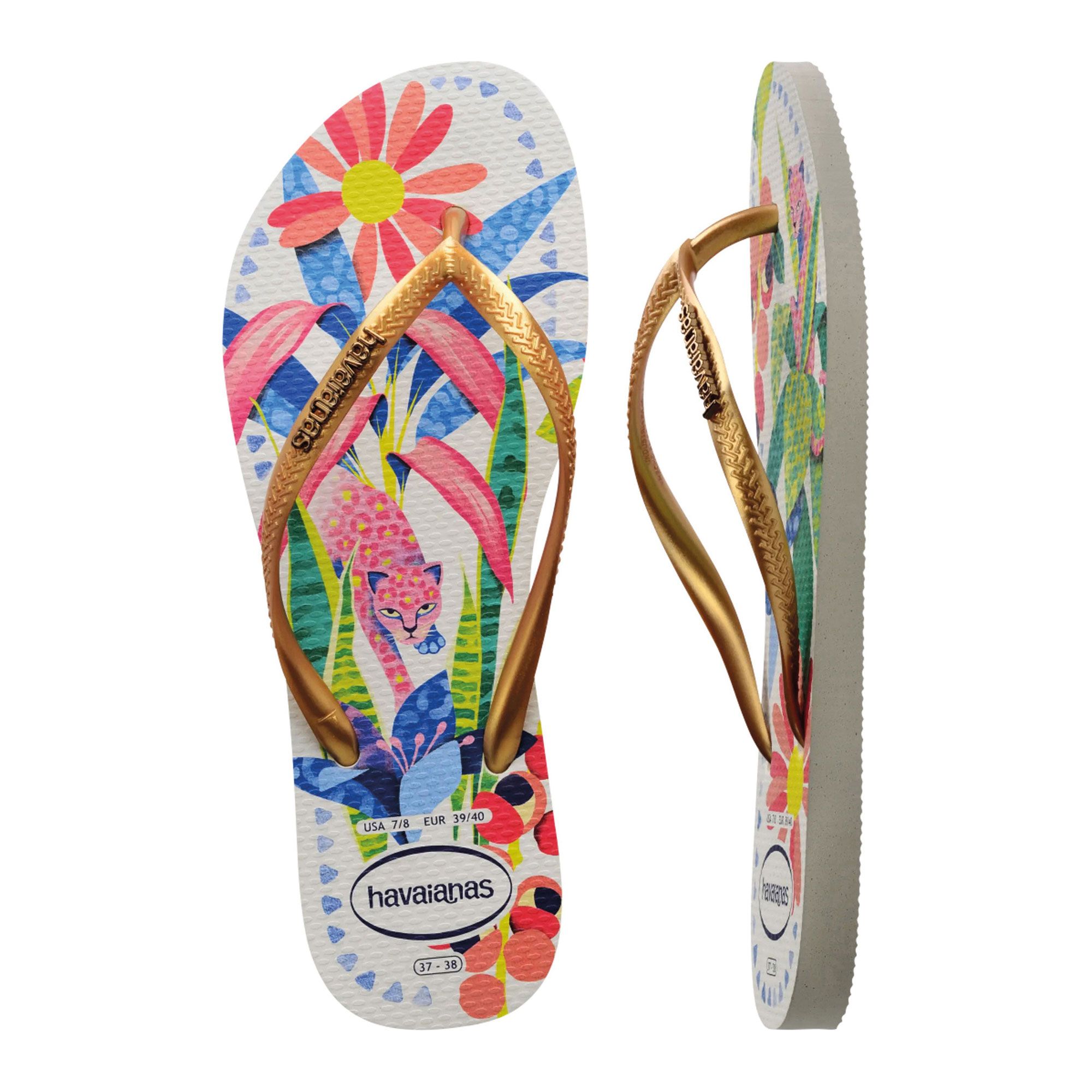 Havaianas Slim Tropical Teenslippers Dames