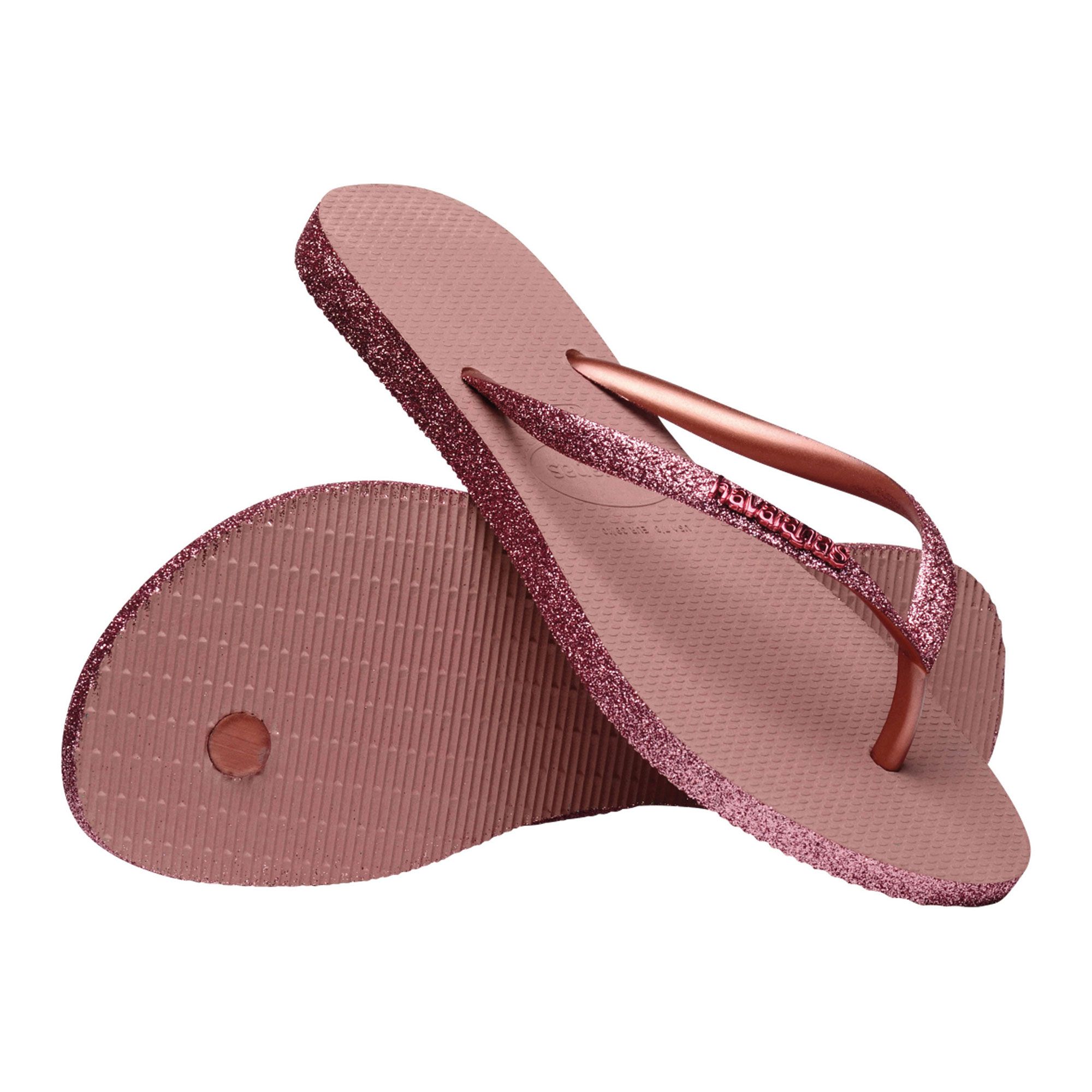 Havaianas Slim Tropical - Slippers voor dames - Zwart