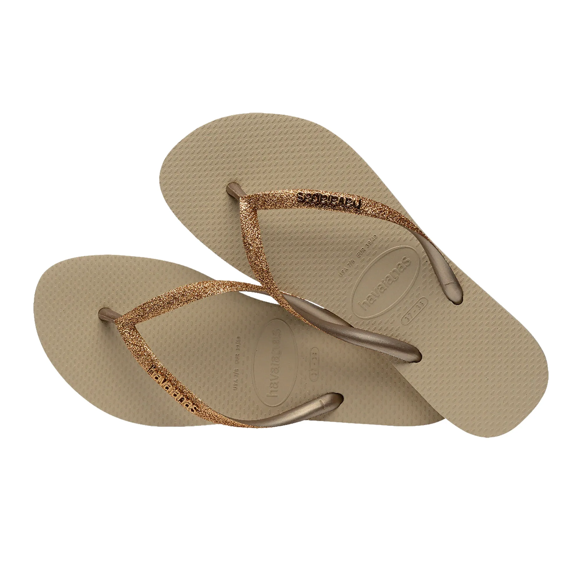 Havaianas Slim Glitter II Teenslippers Junior