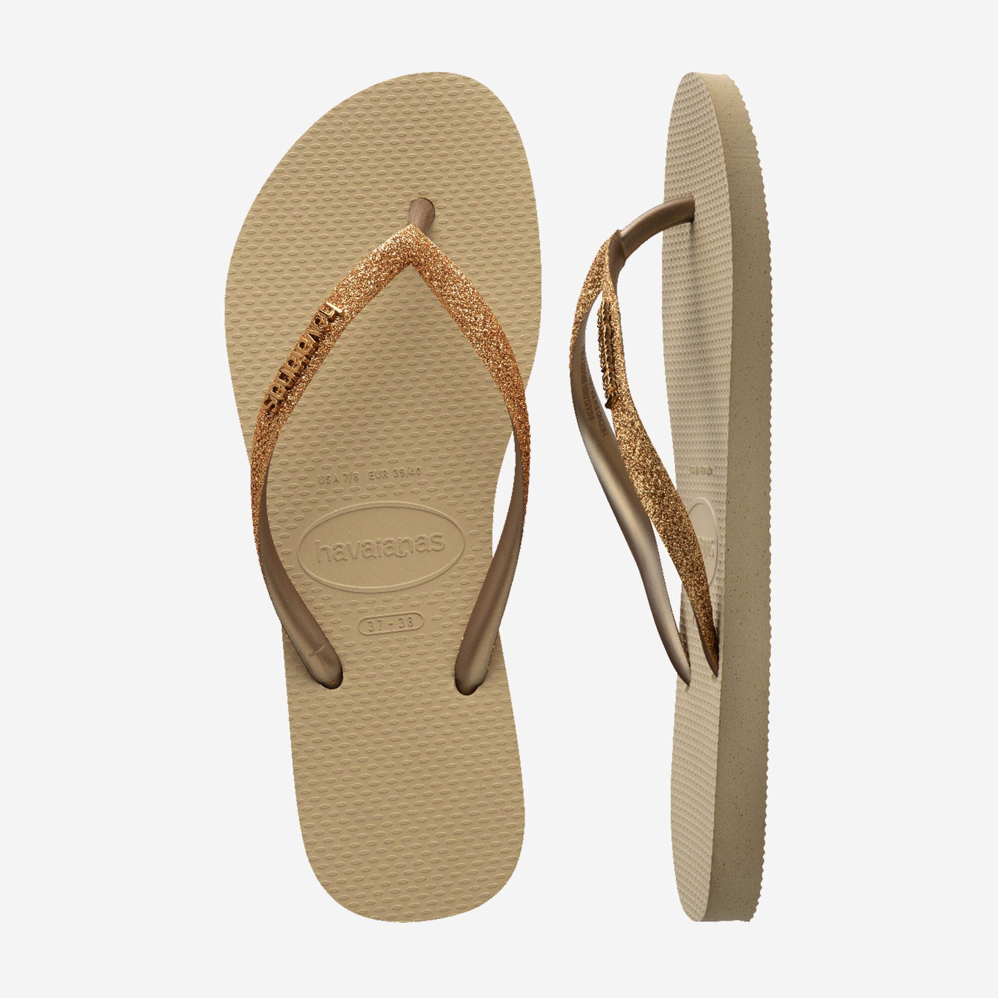 Havaianas Slim Glitter II Thongs Junior