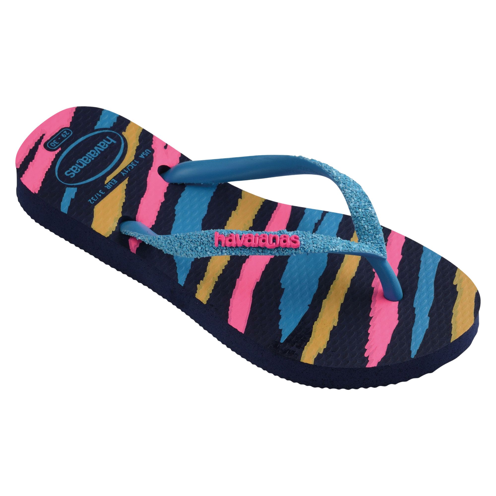 Havaianas Slim Glitter Trendy Teenslippers Junior