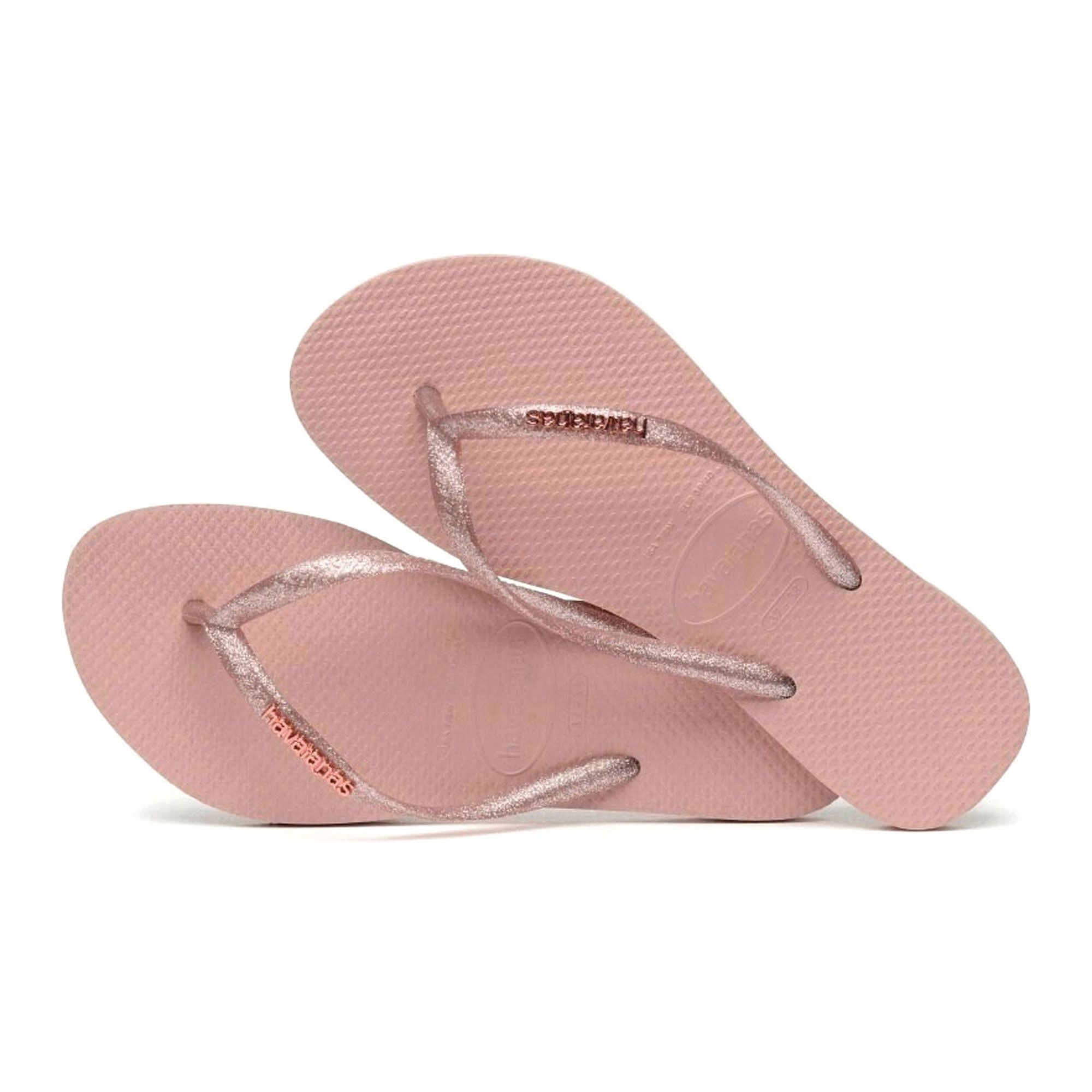 Havaianas Slim Logo Metallic Teenslippers Dames