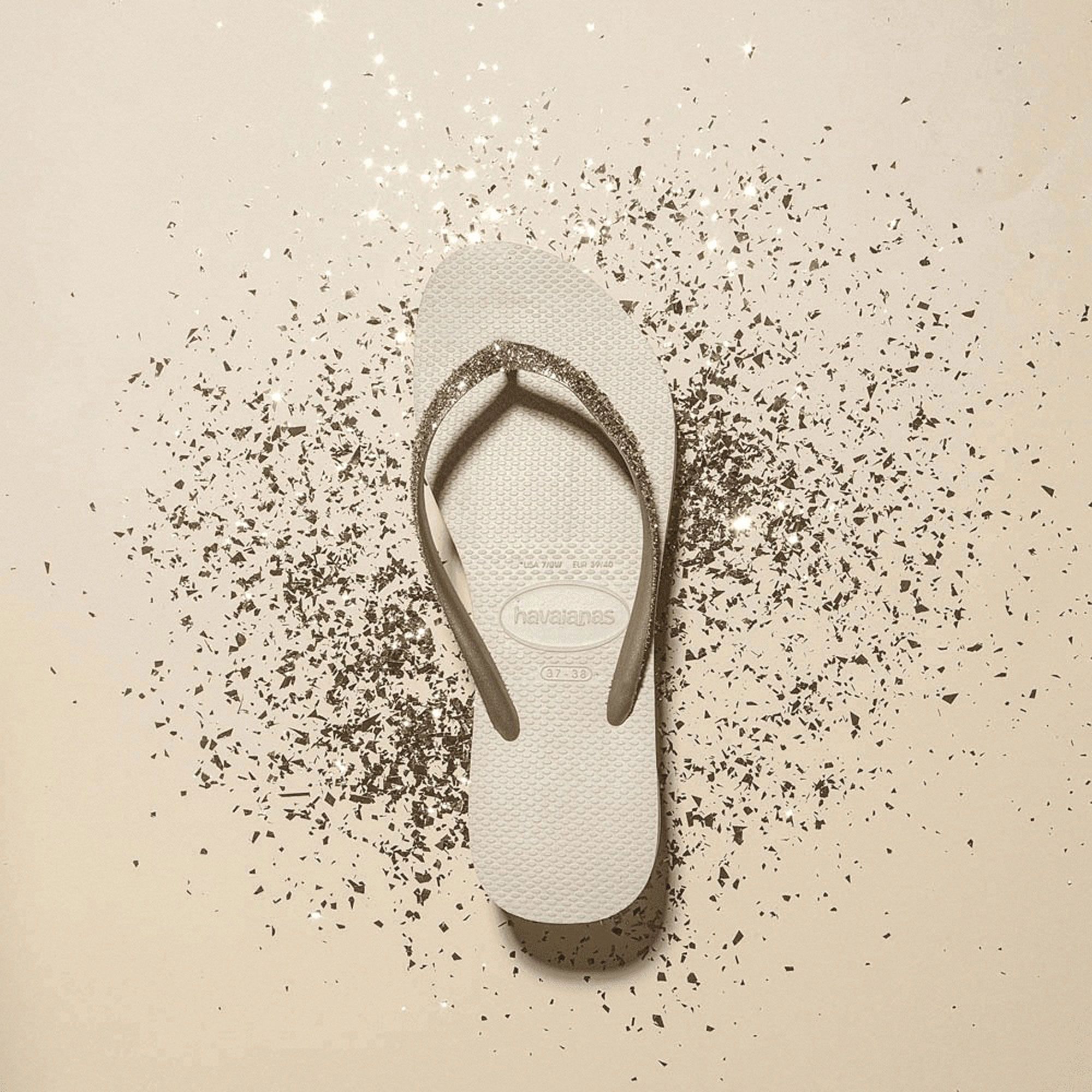 Havaianas Slim Glitter II Teenslippers Dames