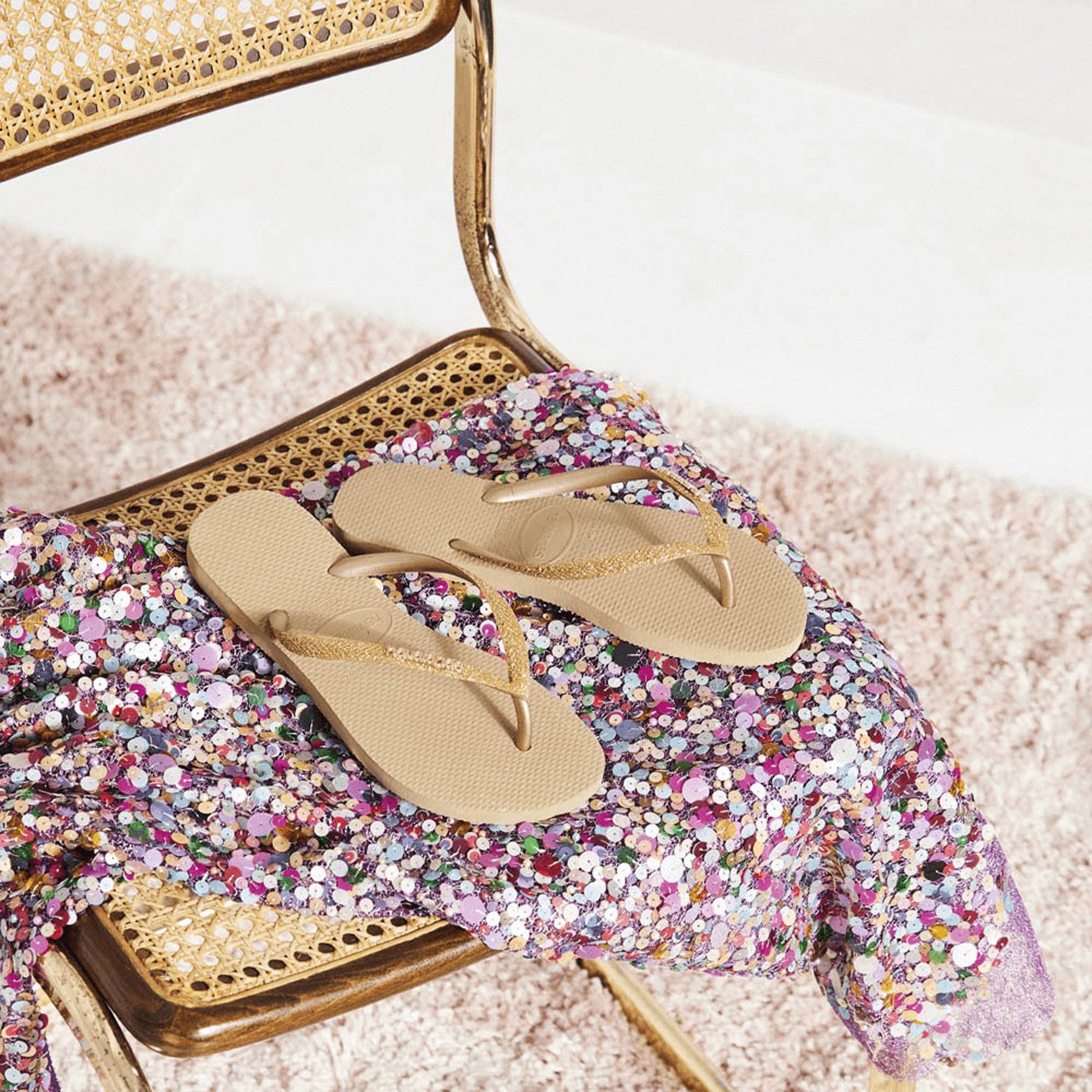 Havaianas Slim Glitter II Teenslippers Dames