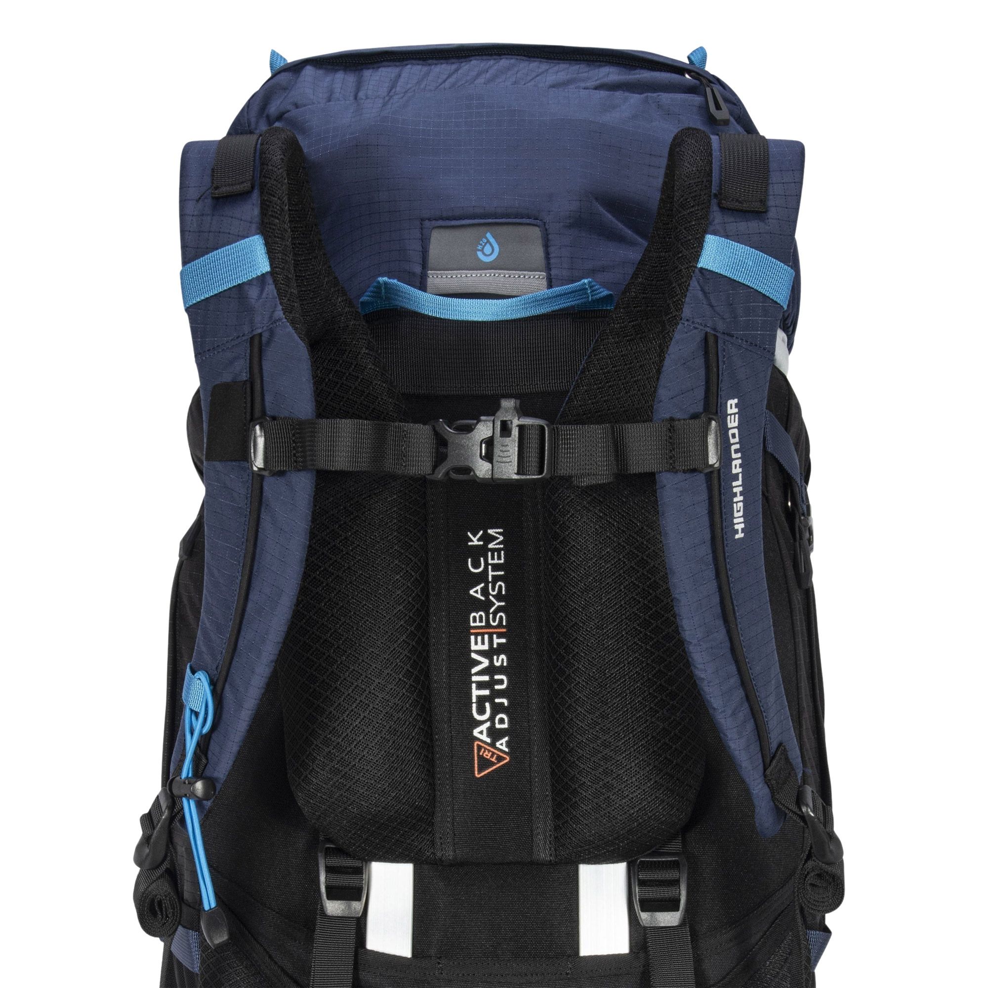 Highlander Novar Rugtas (60L+5L)
