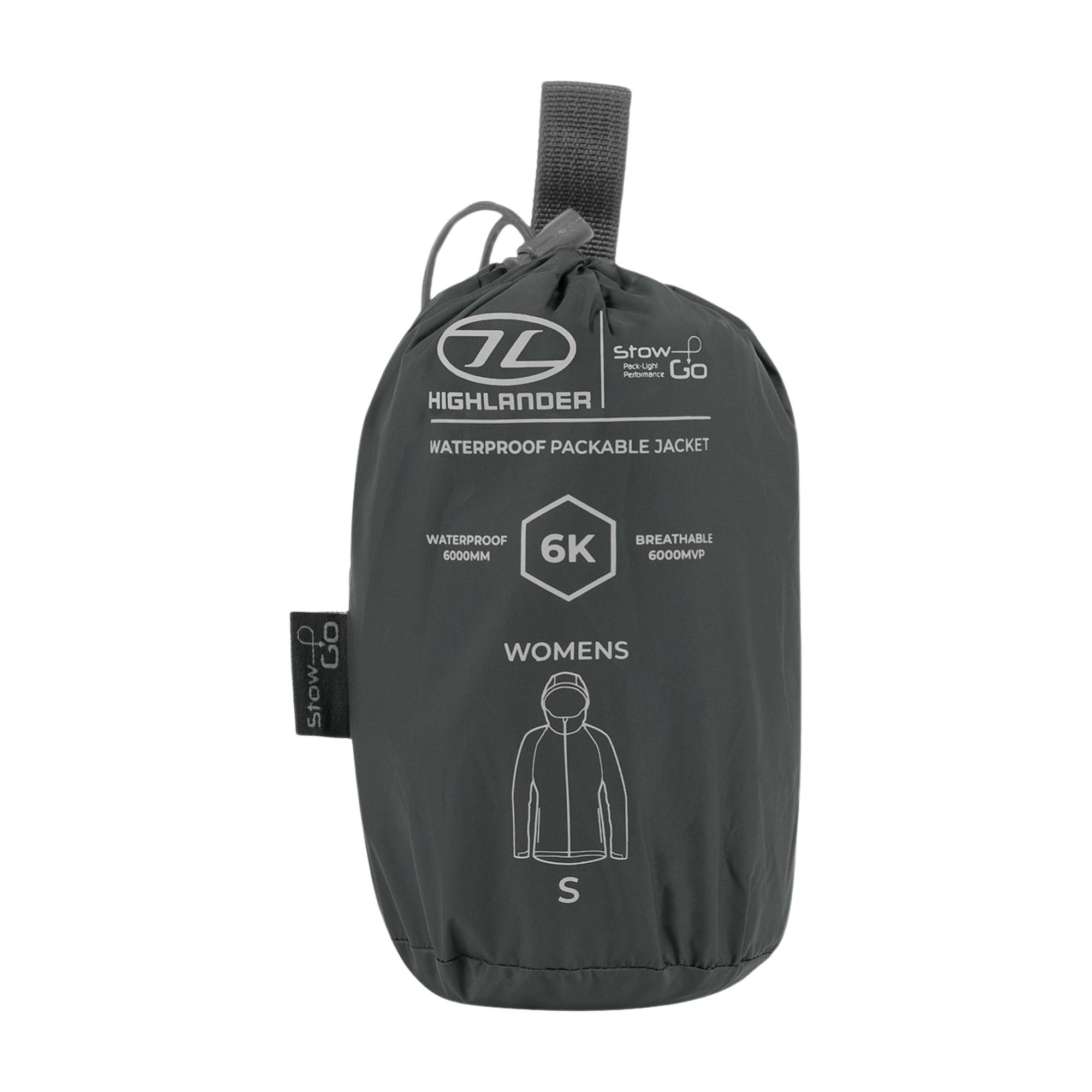 Highlander Stow & Go Packaway Regenjas Senior