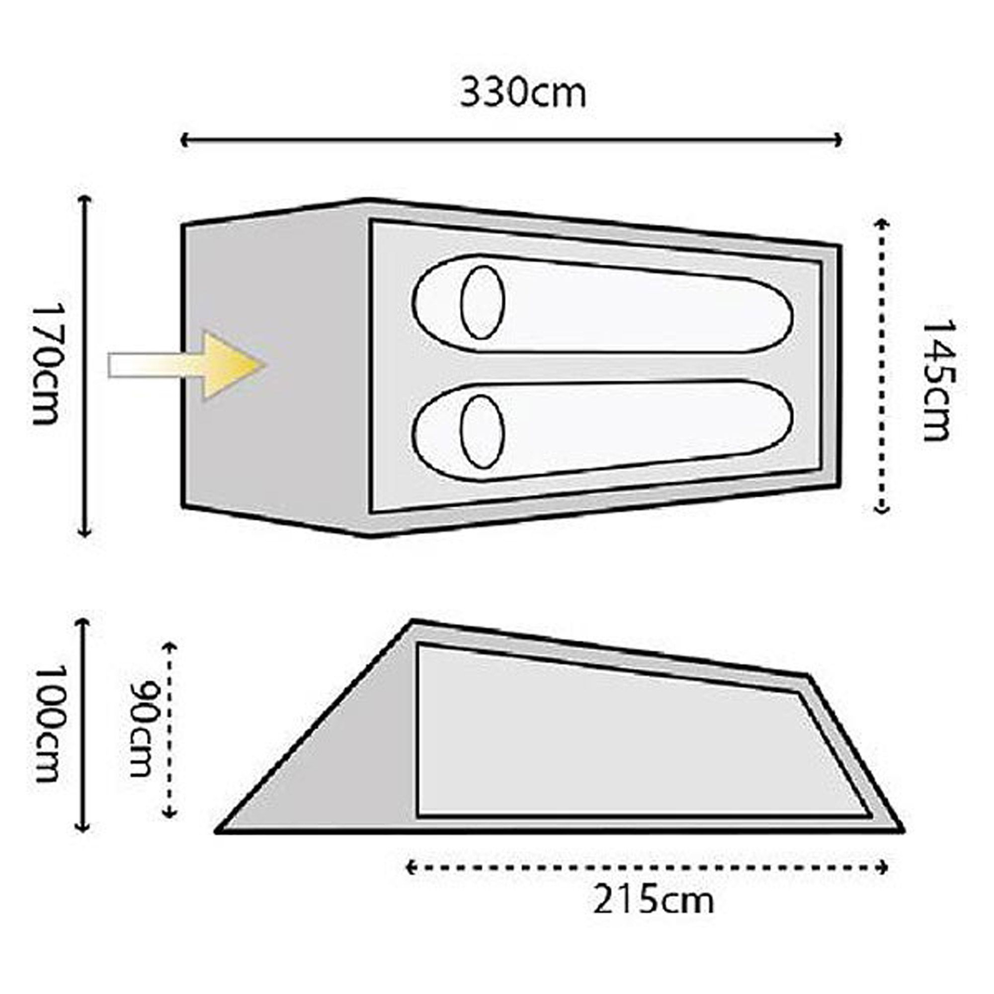 Highlander Blackthorn 2 Gen2 Tent