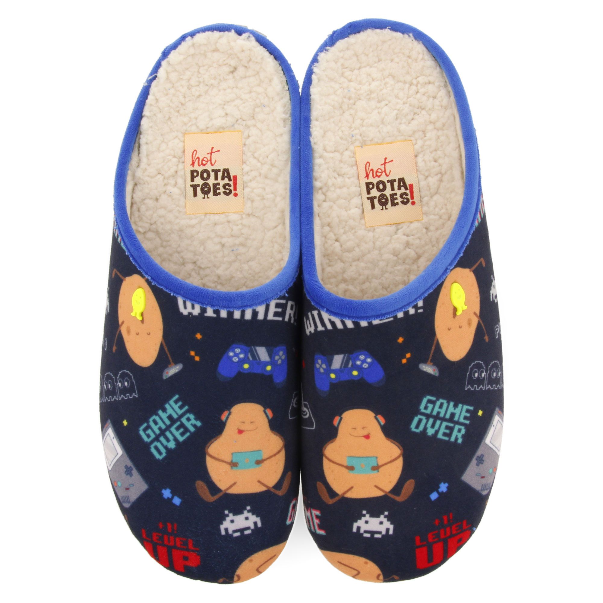 Hot Potatoes 65685-P, pantoffels Heren 41 EU