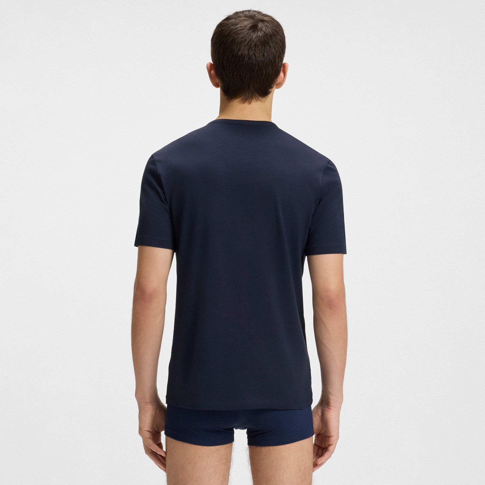 Hugo Cotton Jersey Crew Shirt Heren (3-pack)