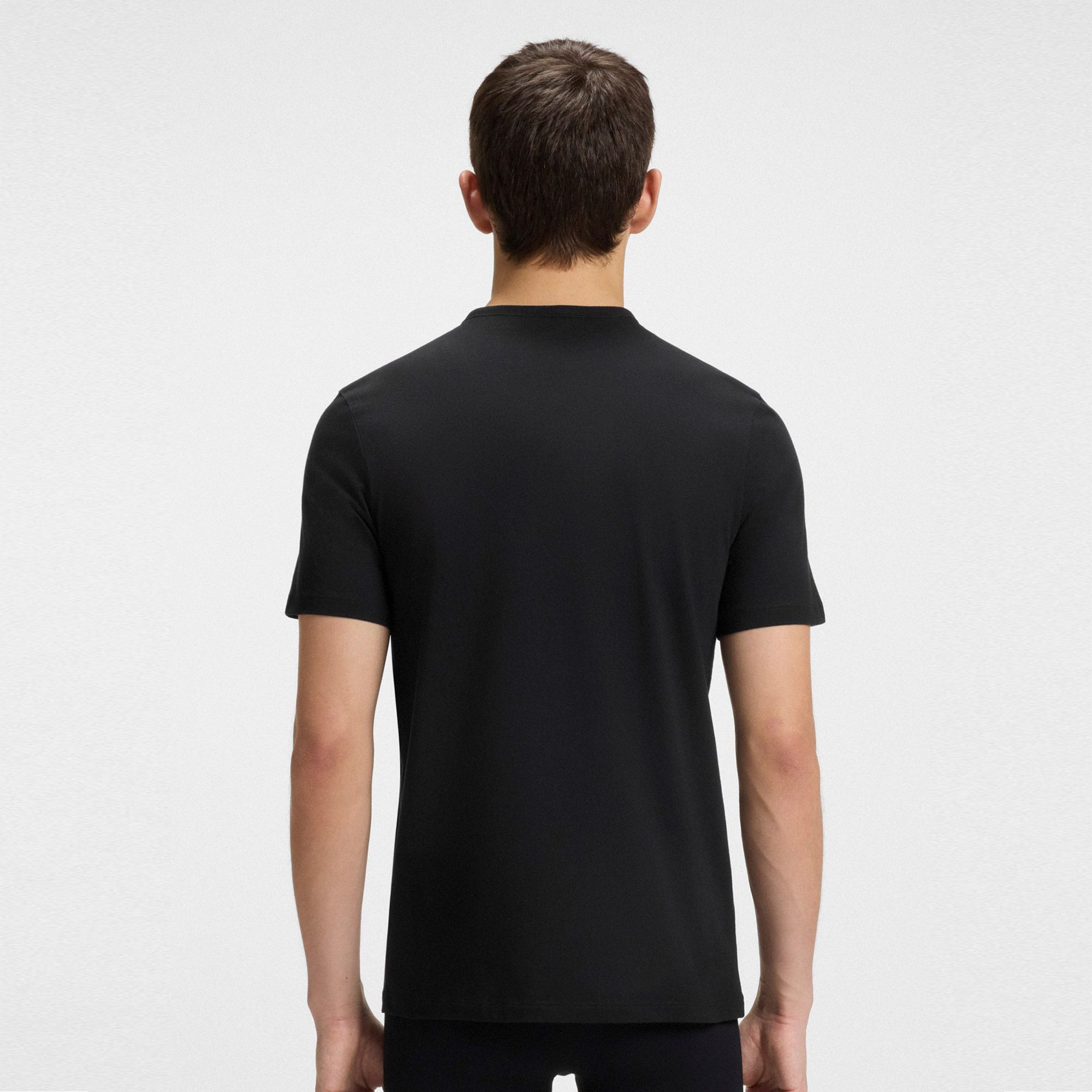 Hugo Cotton Jersey Crew Shirt Heren (3-pack)
