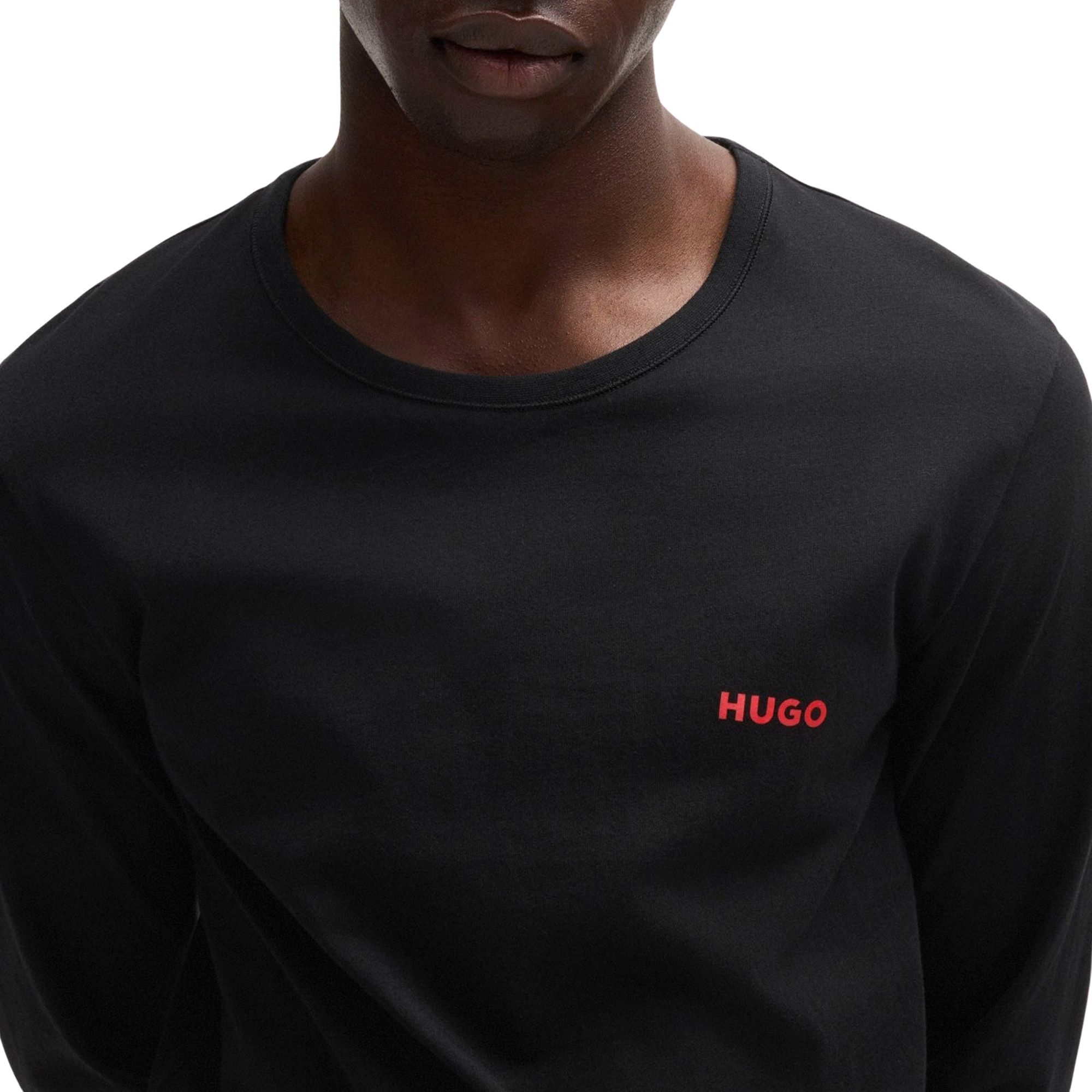 Hugo LS Crew Shirts Heren (3-pack)
