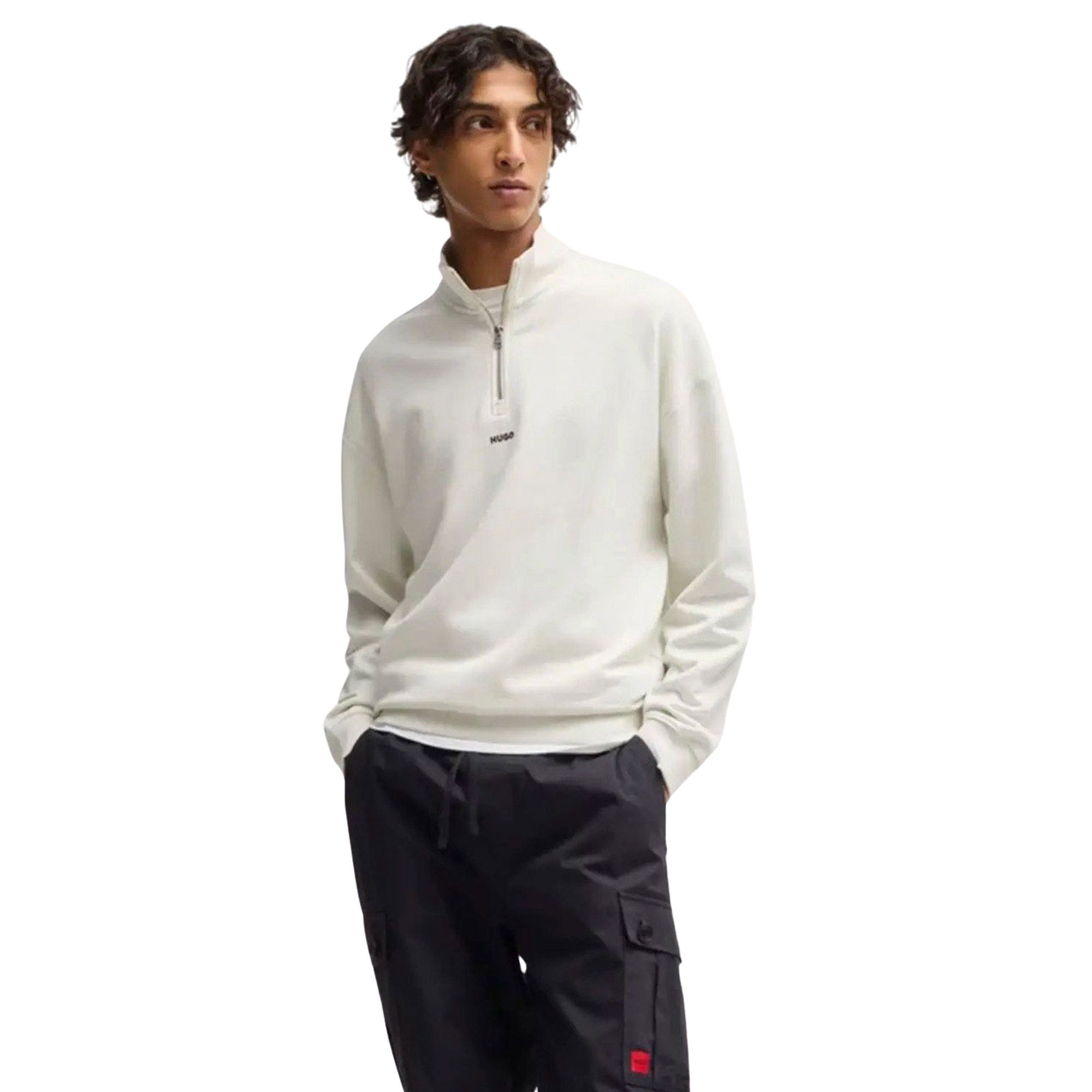 Hugo Durty244 Half Zip Sweater Men | Plutosport