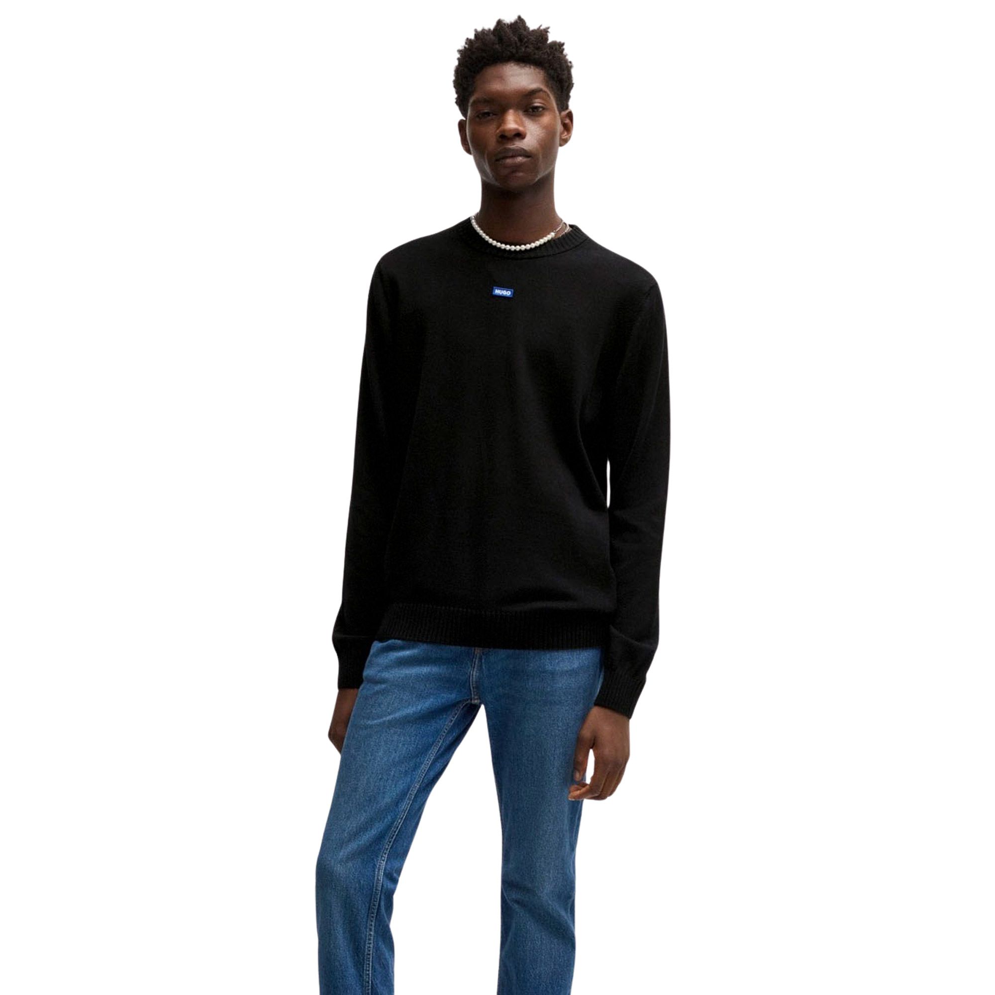 Hugo San Cosmo Knit Sweater Heren