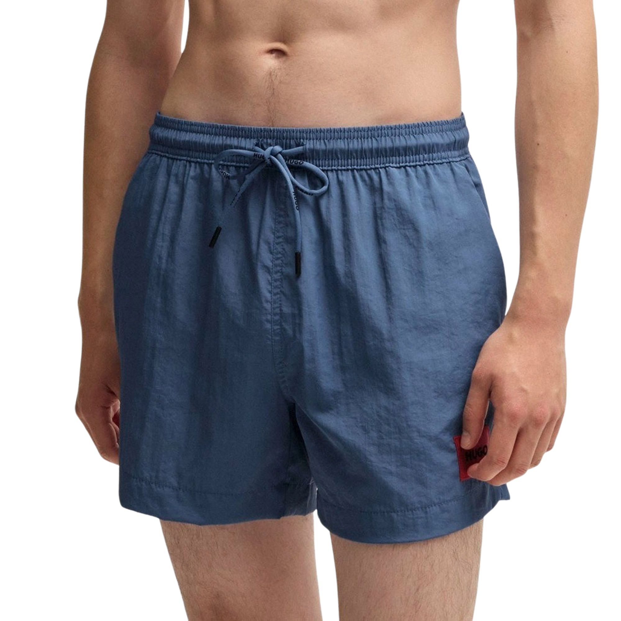 HUGO Dominica zwemshorts met steekzakken en logo • Zwart • de Bijenkorf HUGO Dominica zwemshorts met steekzakken en logo • Zwart • de Bijenkorf