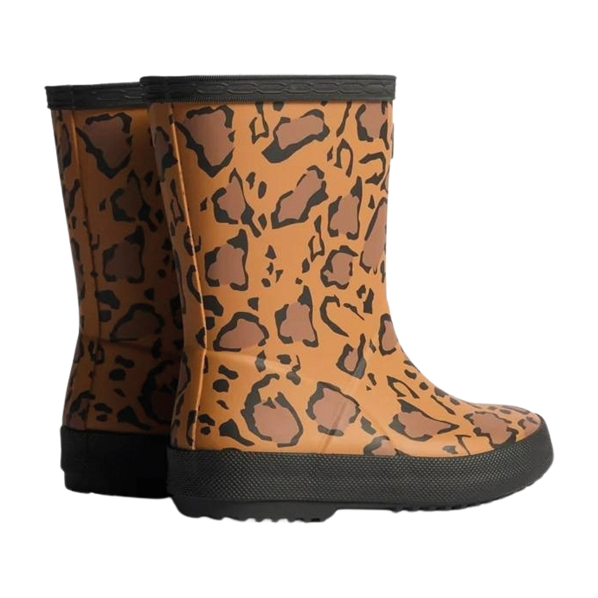 Hunter First Leopard Print Regenlaarzen Junior