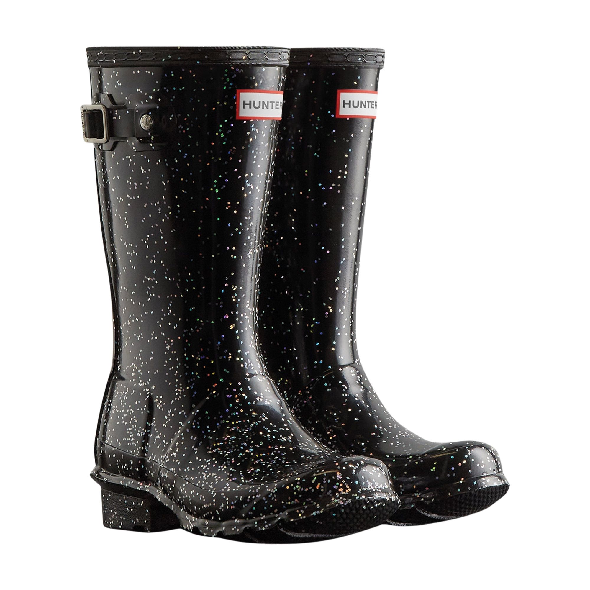 Hunter Originals Giant Glitter Boots Junior