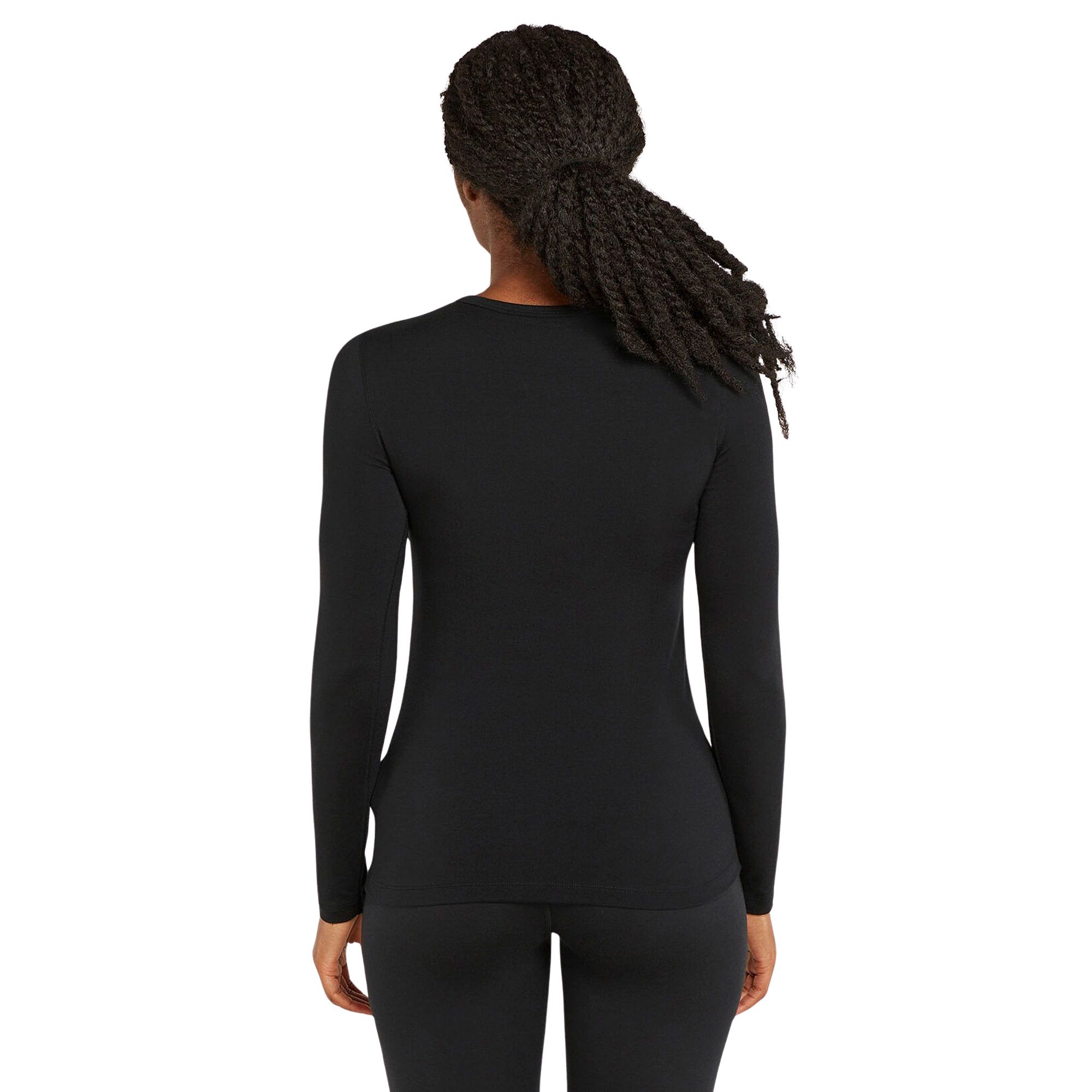 Icebreaker Core Heavyweight LS Crewe Thermoshirt Dames