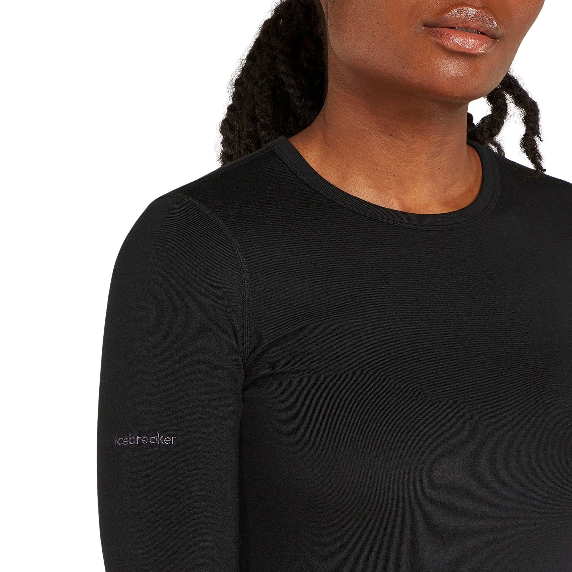 Icebreaker Core Heavyweight LS Crewe Thermoshirt Dames