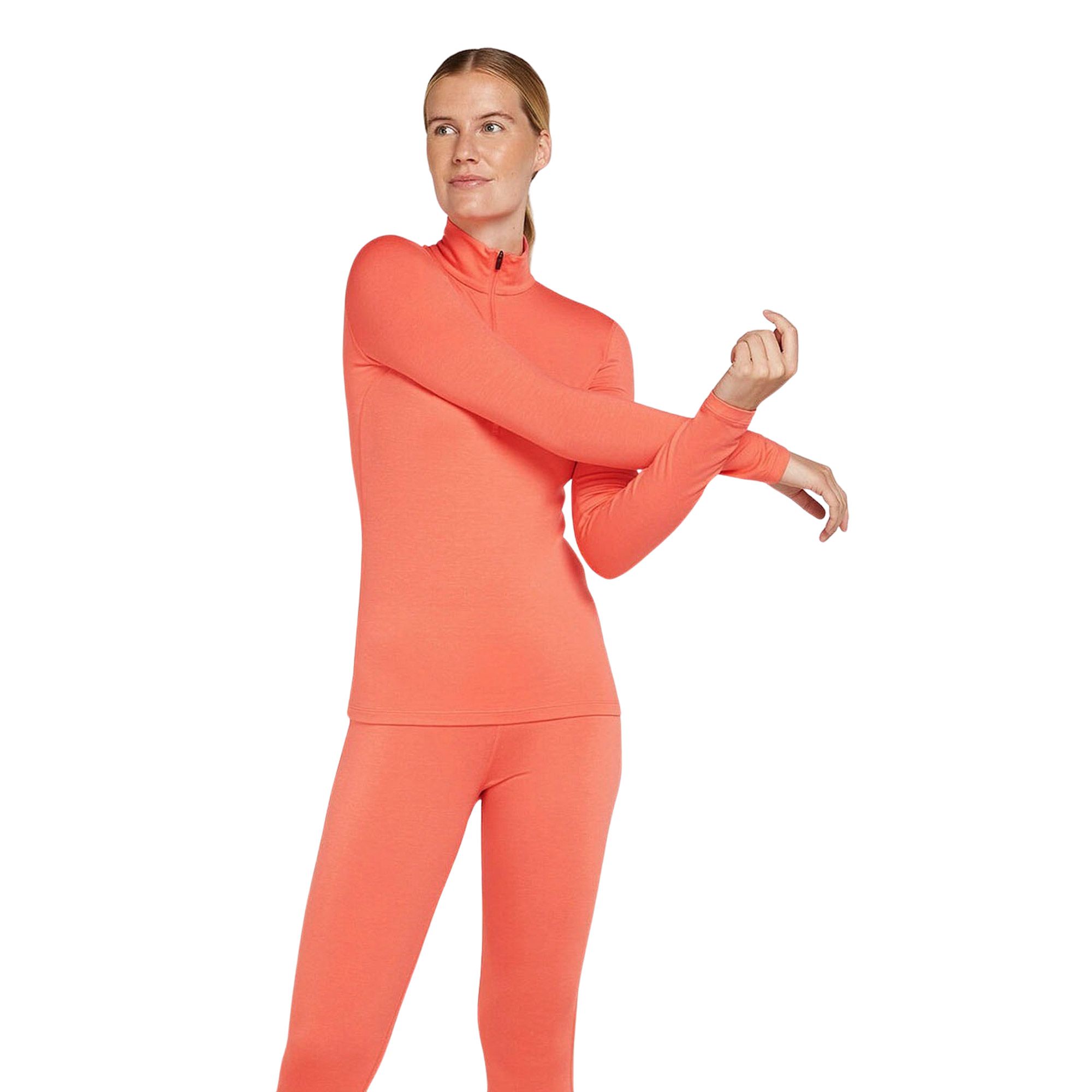 Icebreaker Core Heavyweight Half Zip LS Thermoshirt Dames