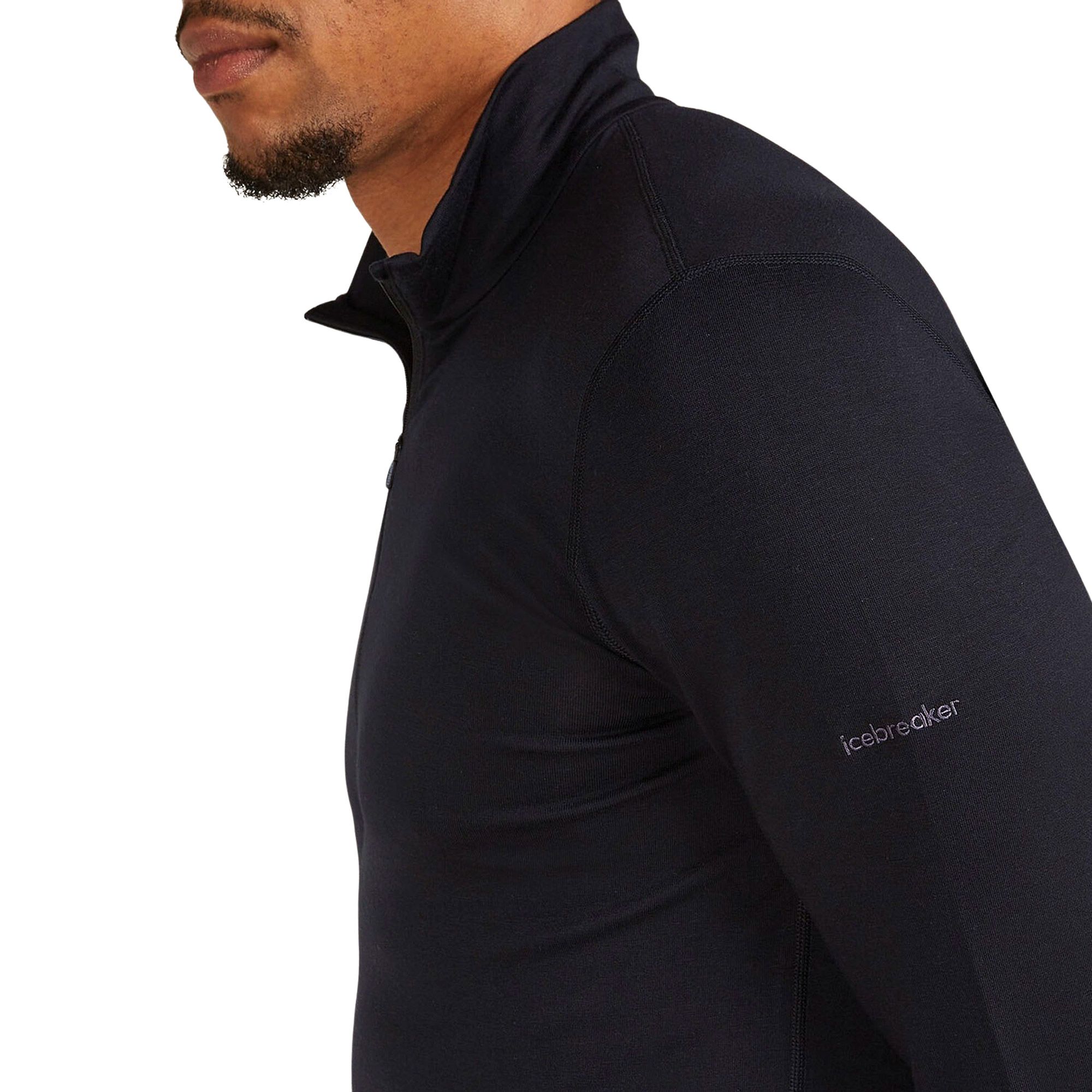 Icebreaker Core Heavyweight Half Zip LS Thermoshirt Heren