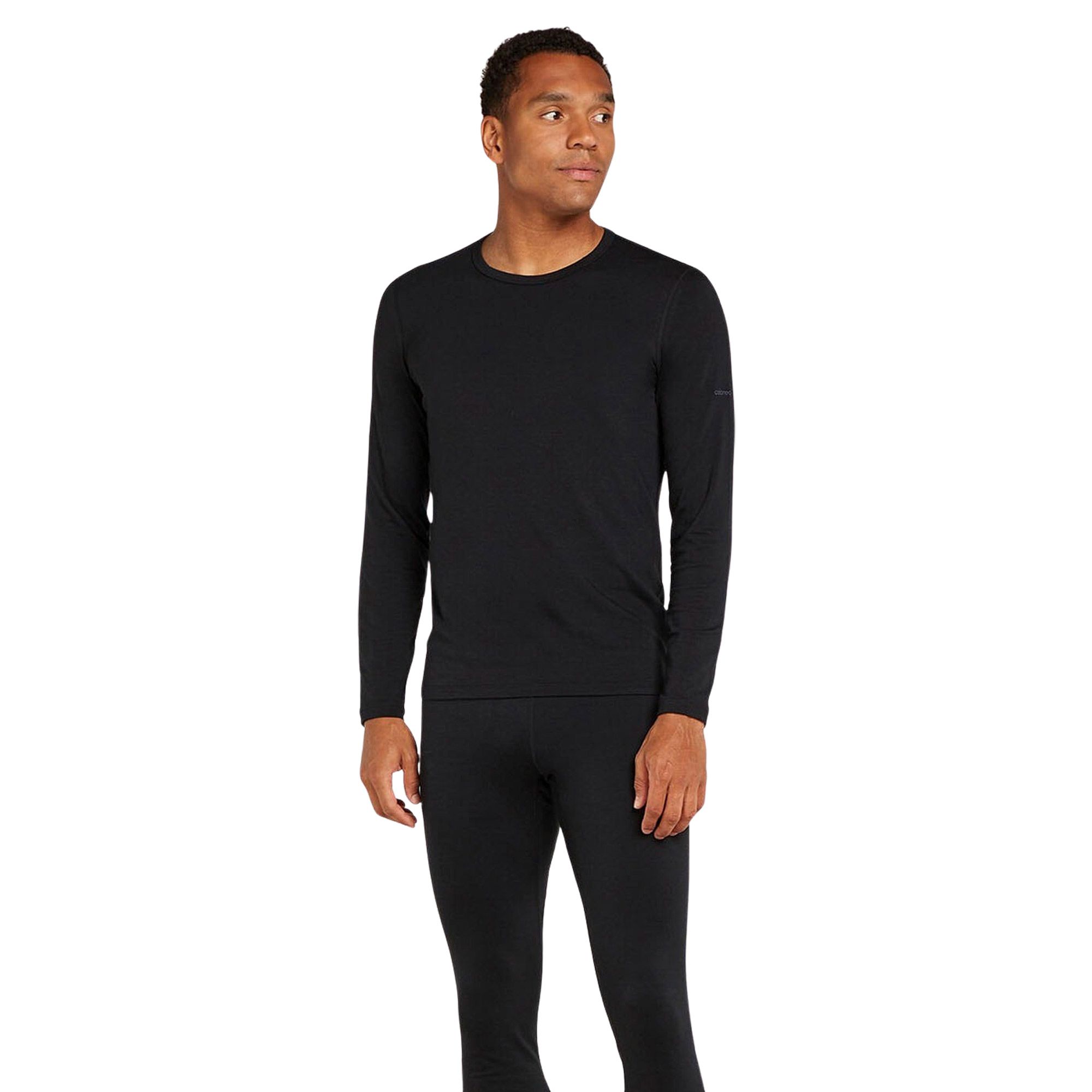 Icebreaker Core Heavyweight LS Crewe Thermoshirt Heren