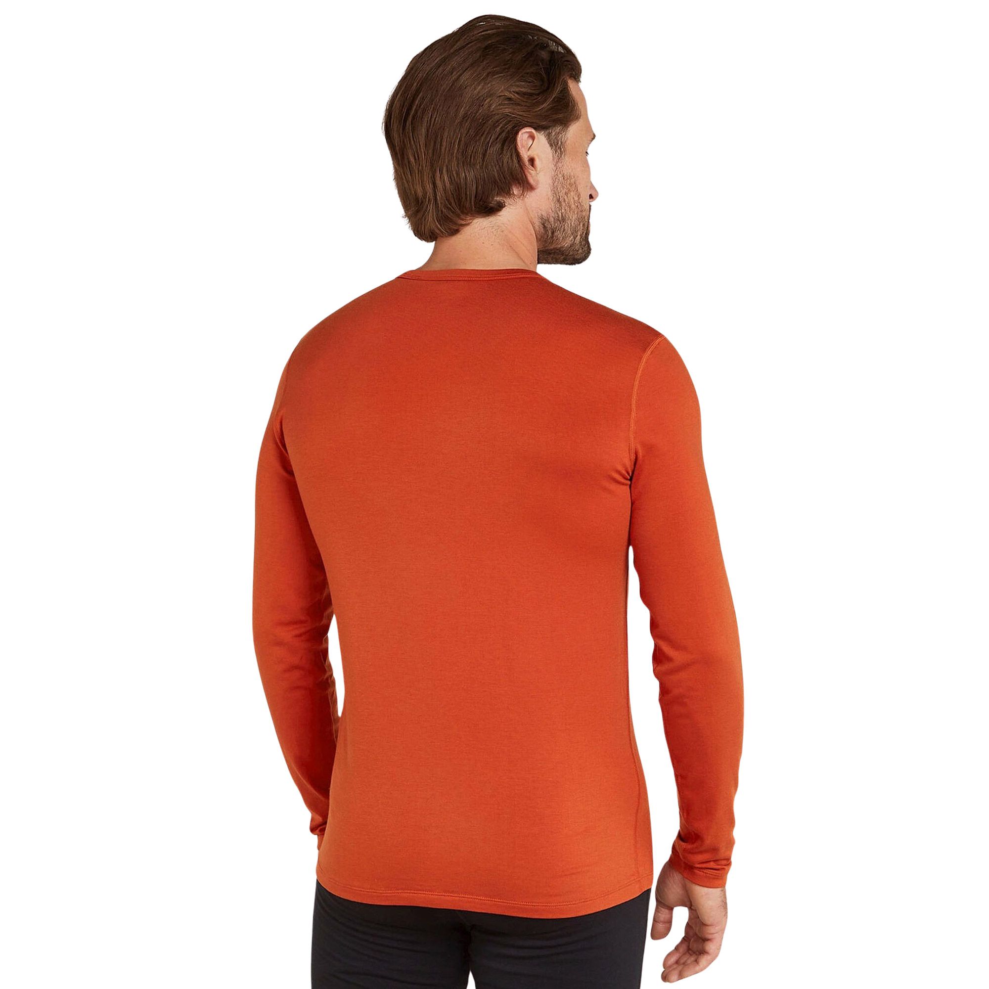 Icebreaker Core Heavyweight LS Crewe Thermoshirt Heren