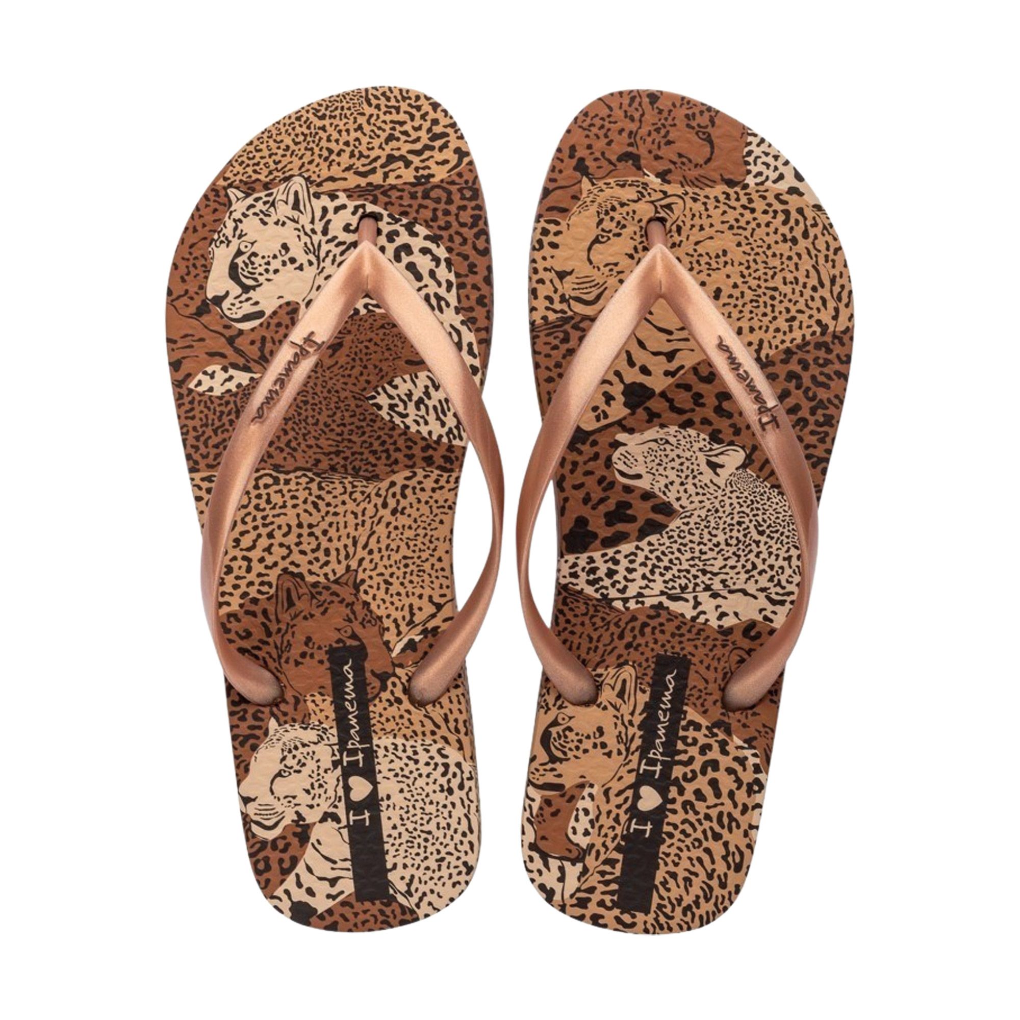 Tong Ipanema Femmes Tongs Femme Ipanema Animale Print III IPANEMA Claquette  Ipanema Femme