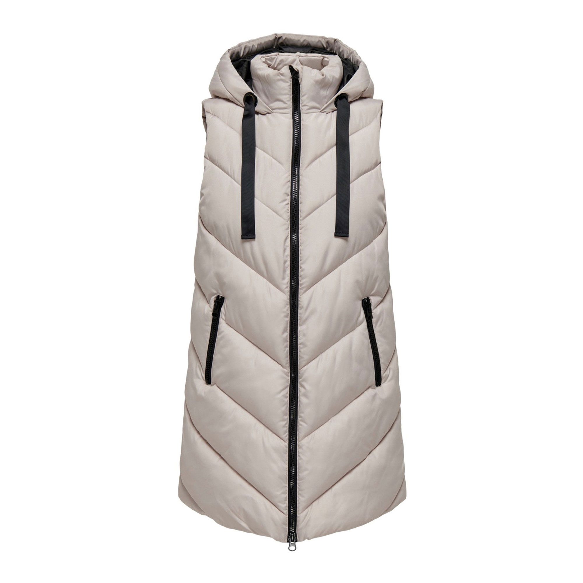JDY Skylar Padded Hooded Waistcoat Weste Damen