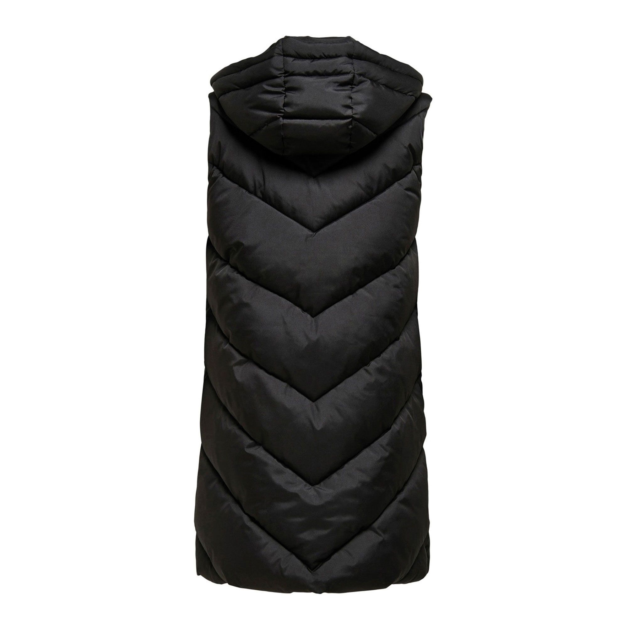 JDY Skylar Padded Hooded Waistcoat Bodywarmer Dames