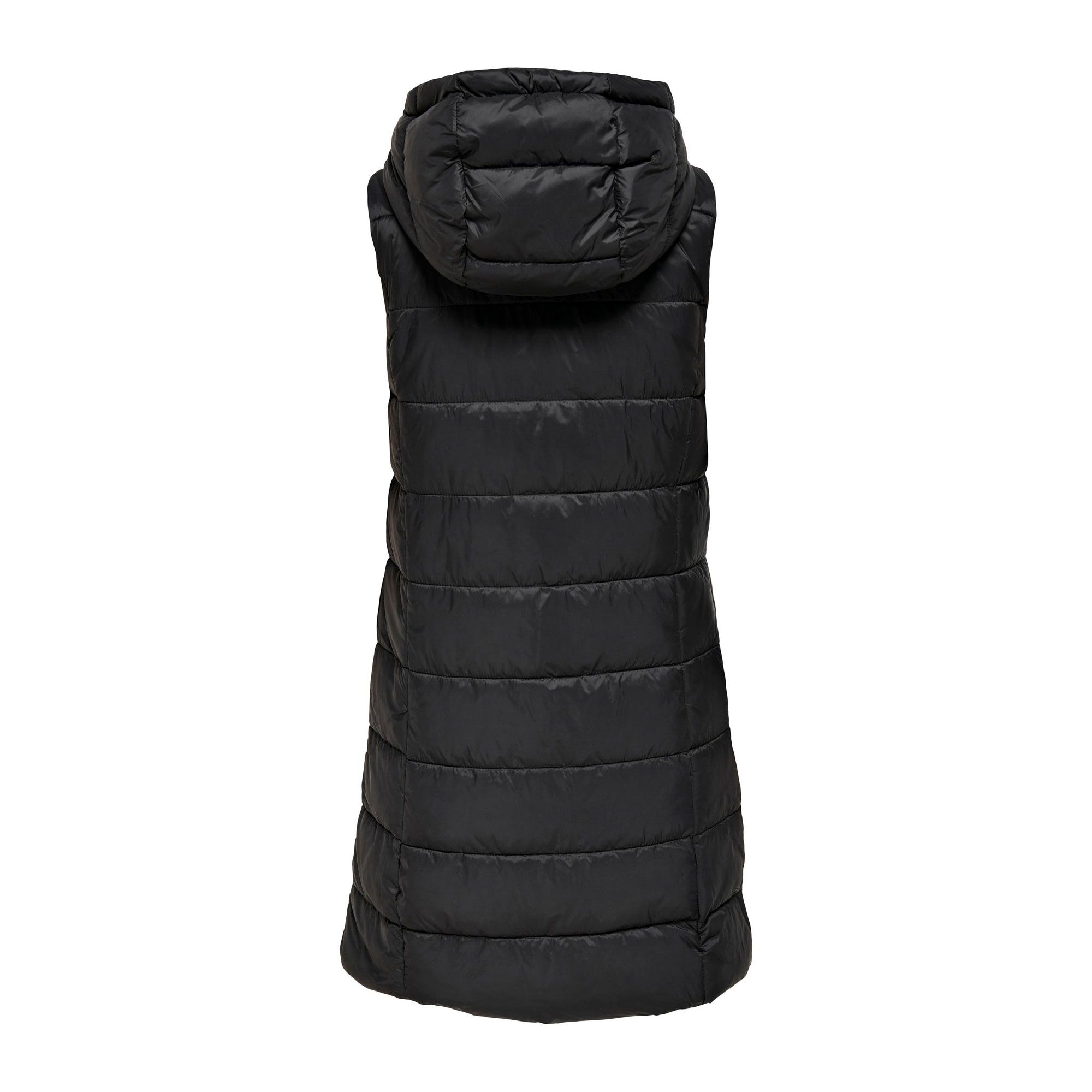 JDY Zulu Long Hooded Waistcoat Bodywarmer Dames