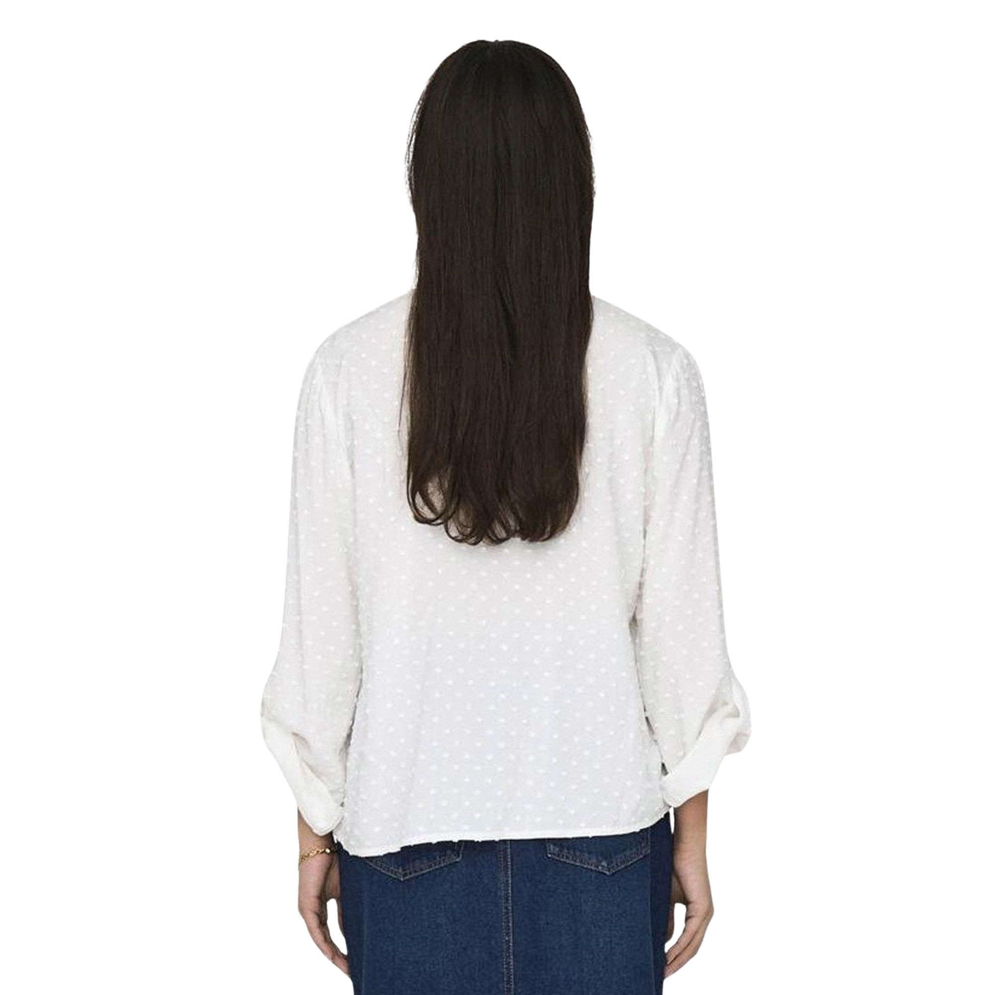JDY Diana Life 7/8 Dobby Blouse Dames