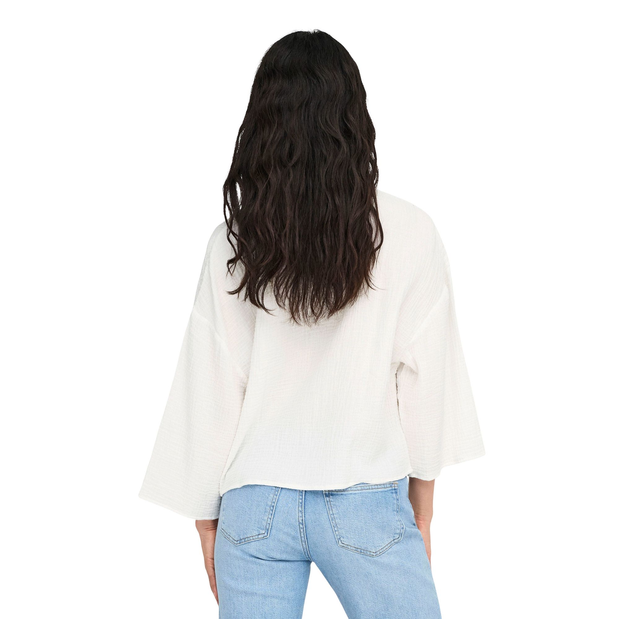 JDY Theis Life 3/4 Cropped Blouse Dames