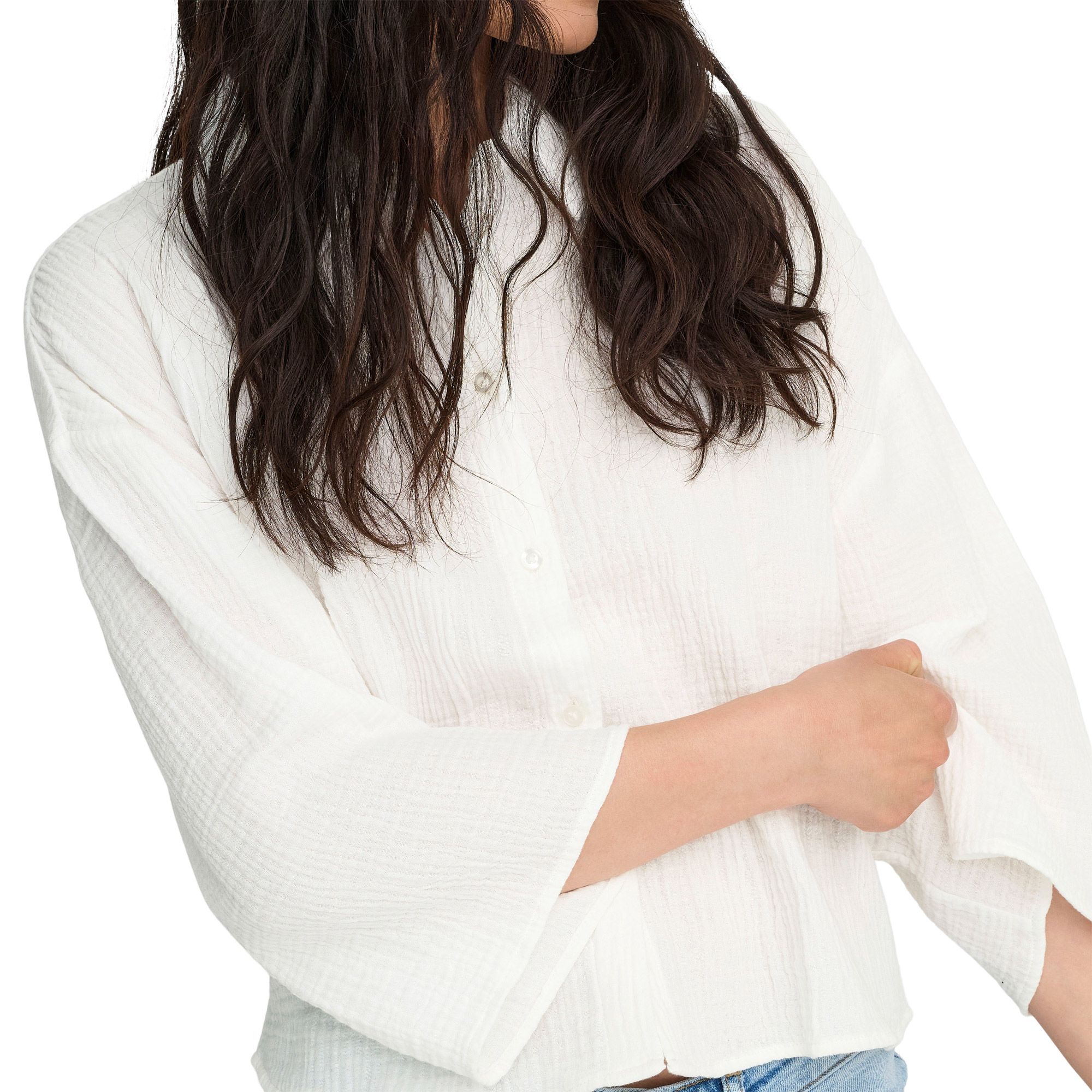 JDY Theis Life 3/4 Cropped Blouse Dames