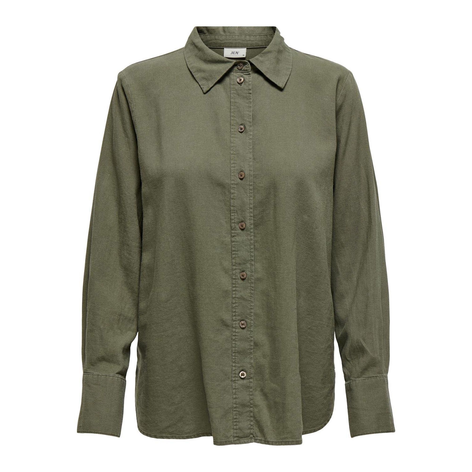 JDY Say L/S Linen Loose Overhemd Dames