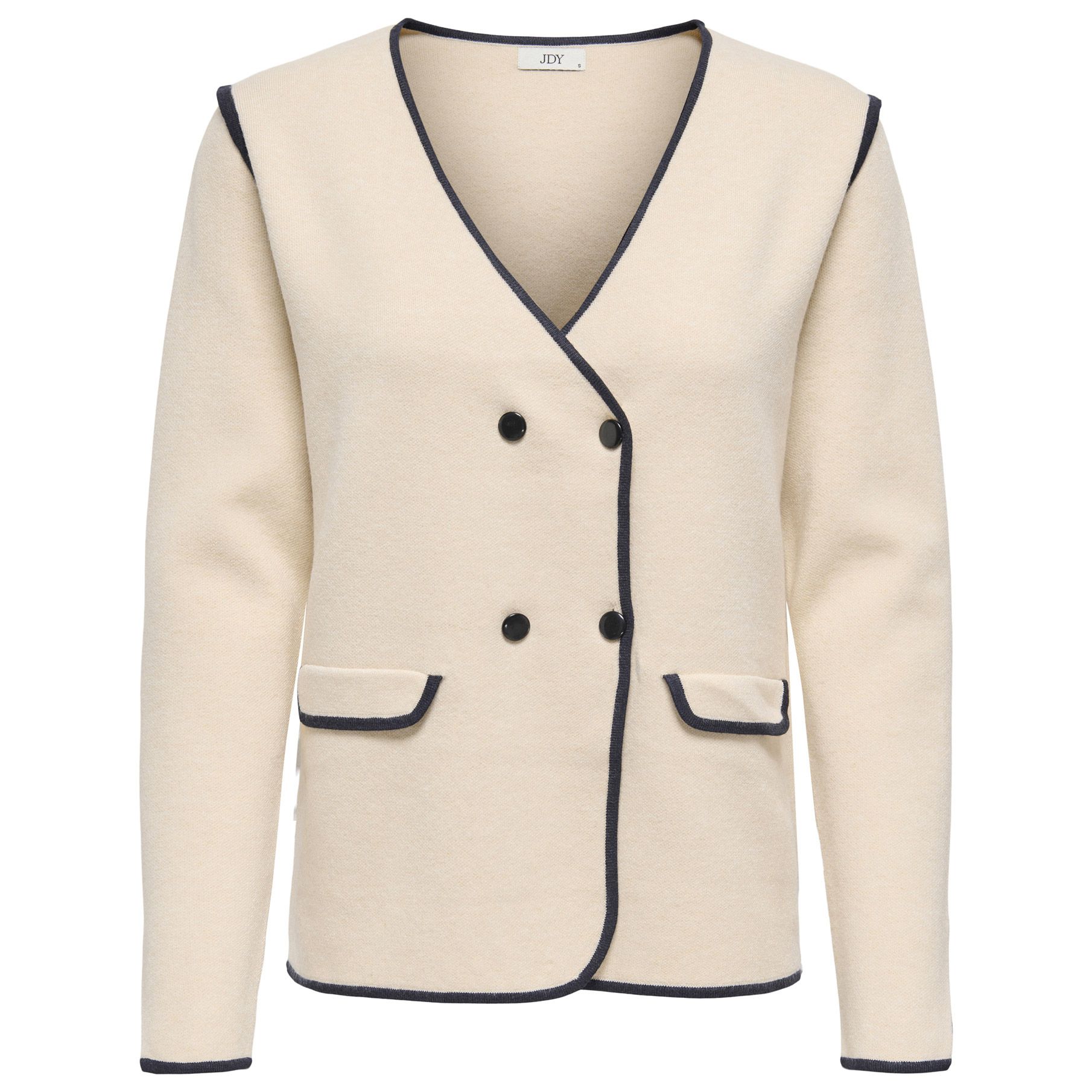 JDY Prime Life Contrast Knit Blazer Dames
