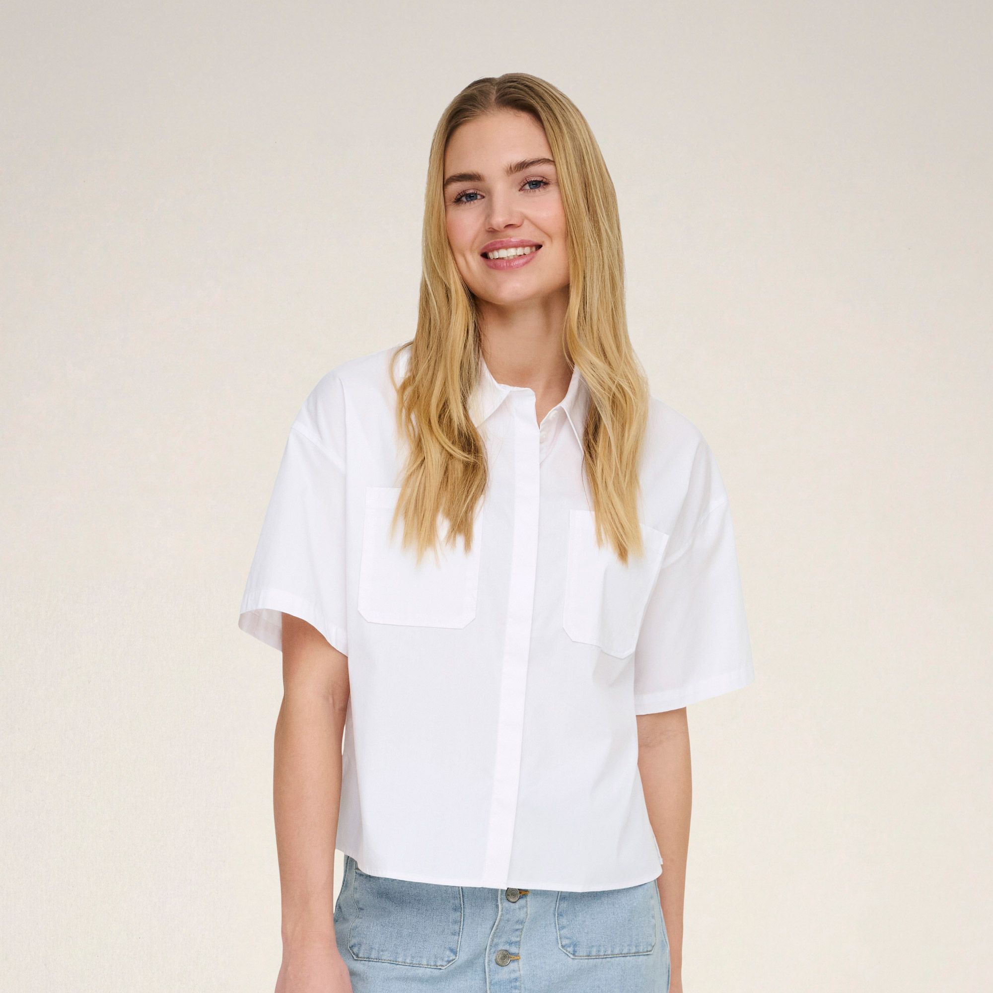 JDY Mio 2/4 Boxy Overhemd Dames