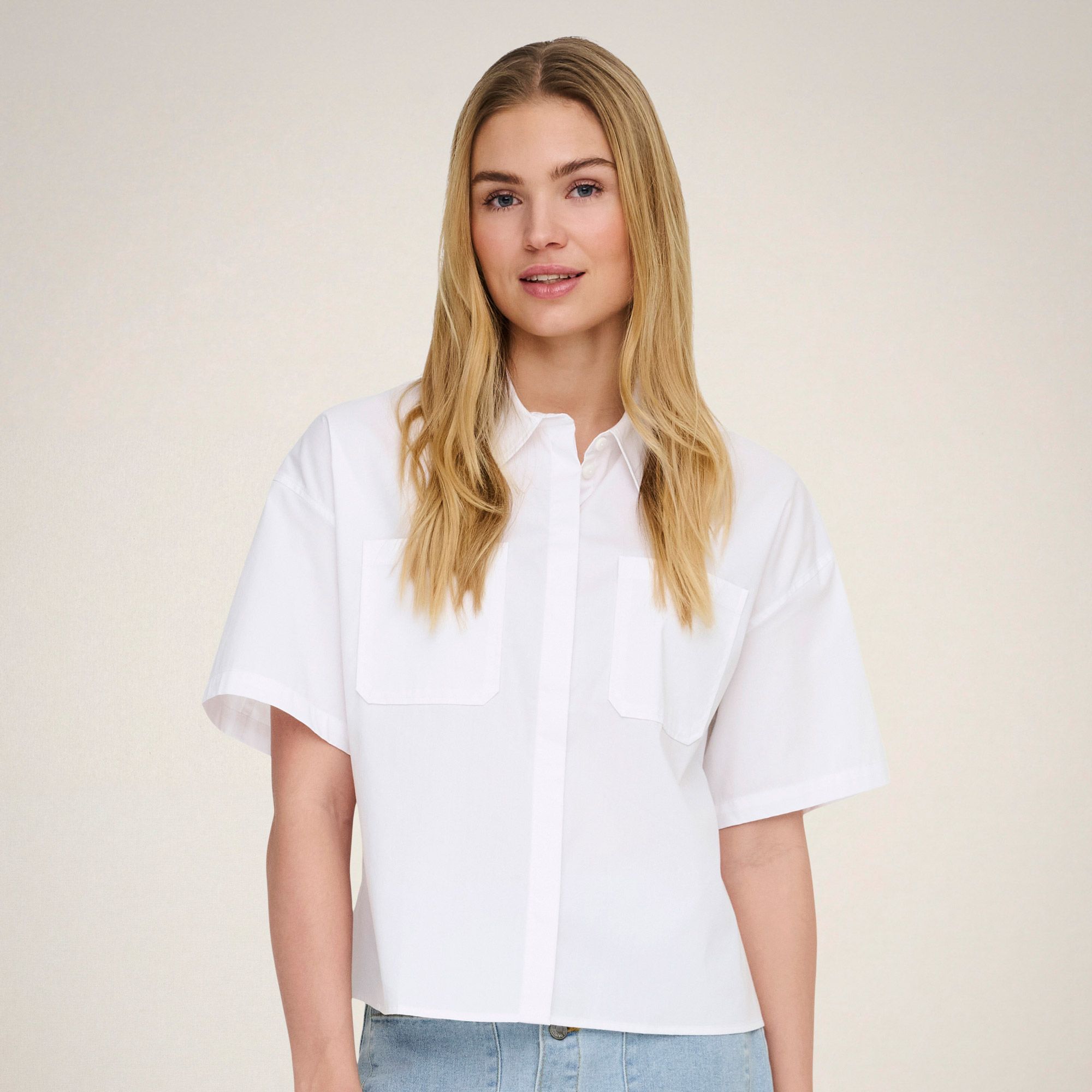 JDY Mio 2/4 Boxy Overhemd Dames