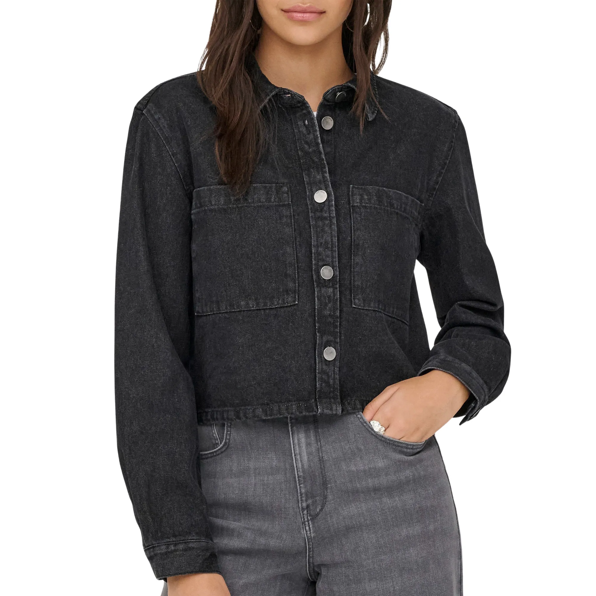 JDY Marly Boxy Shacket Spijkerjas Dames