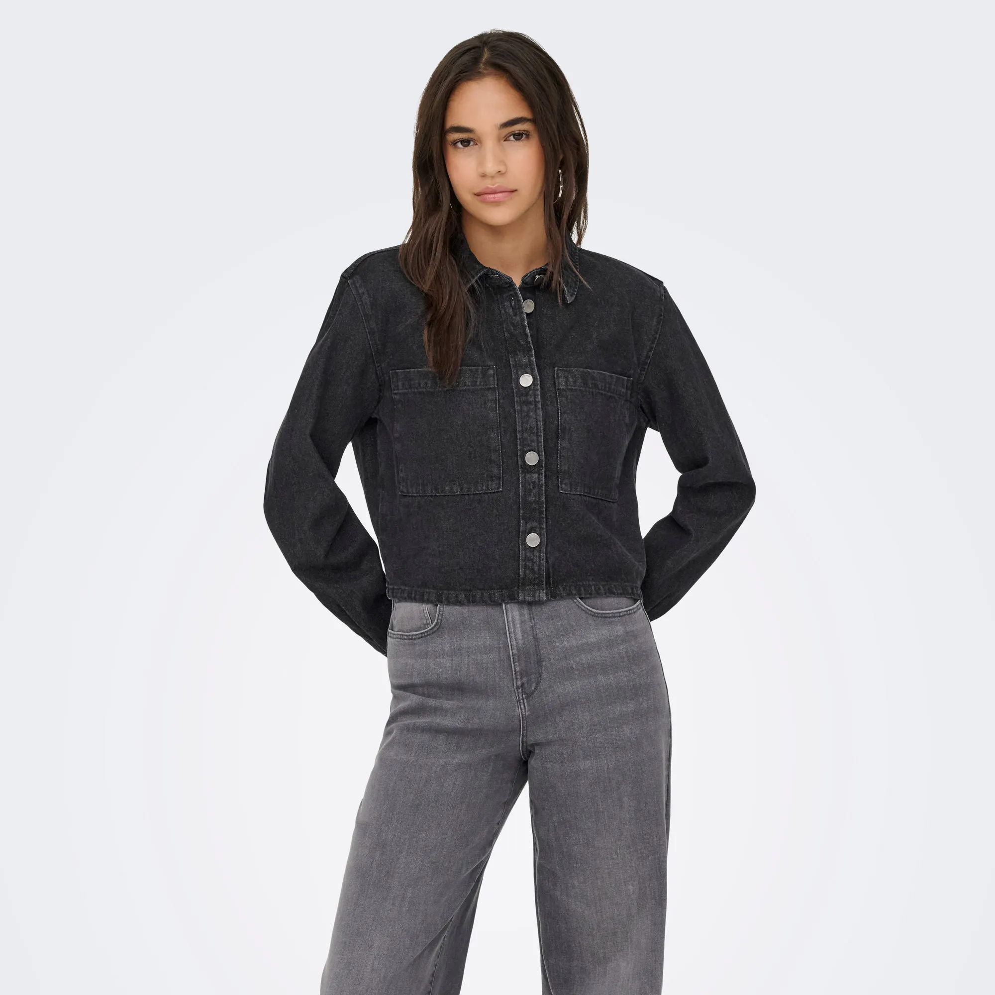 JDY Marly Boxy Shacket Spijkerjas Dames