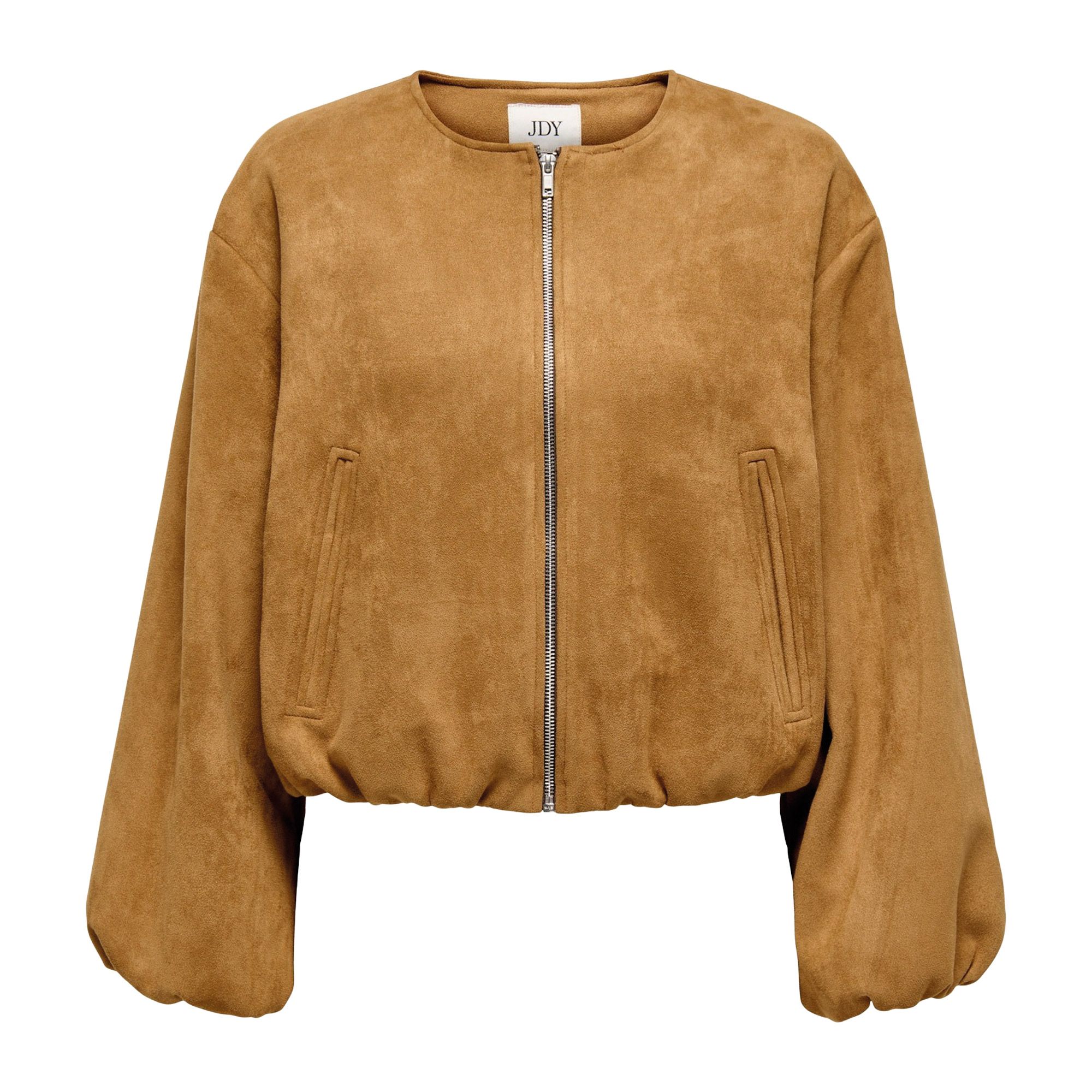 JDY Nia Faux Suède Balloon Jacke Damen