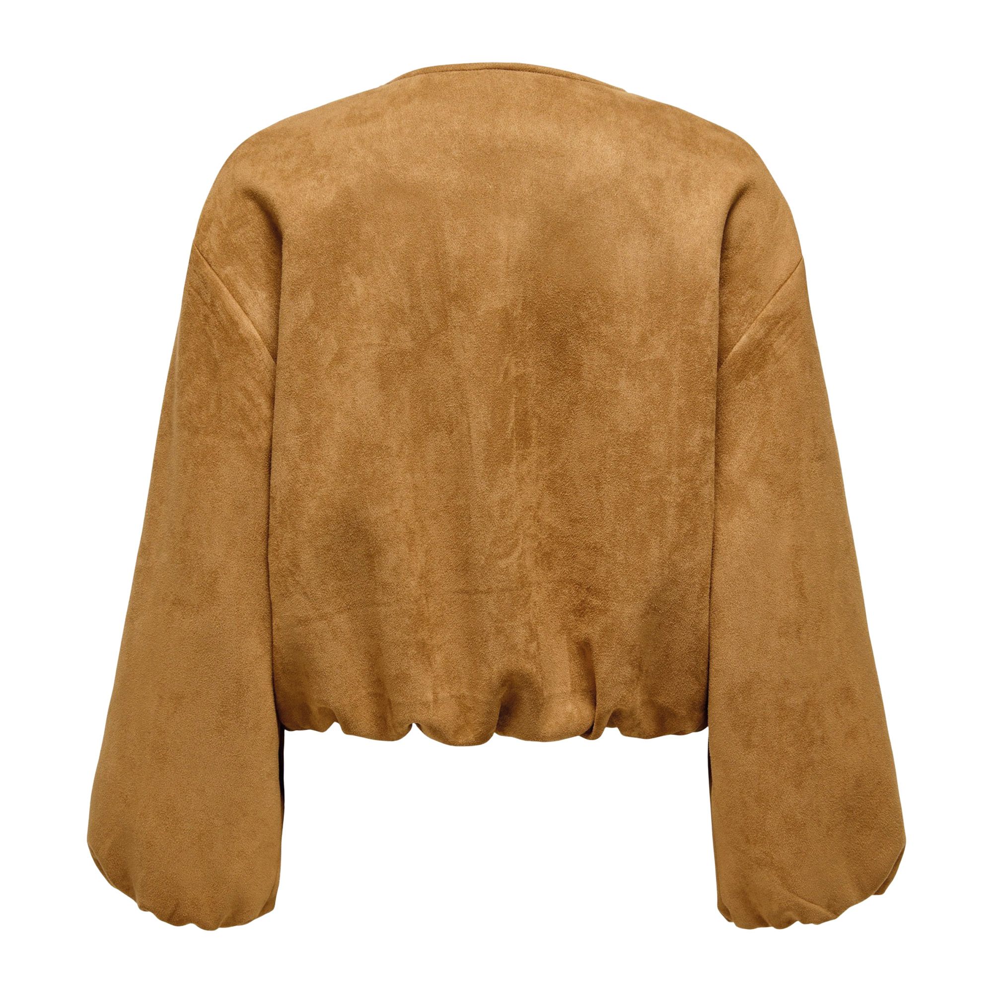 JDY Nia Faux Suède Balloon Jacke Damen