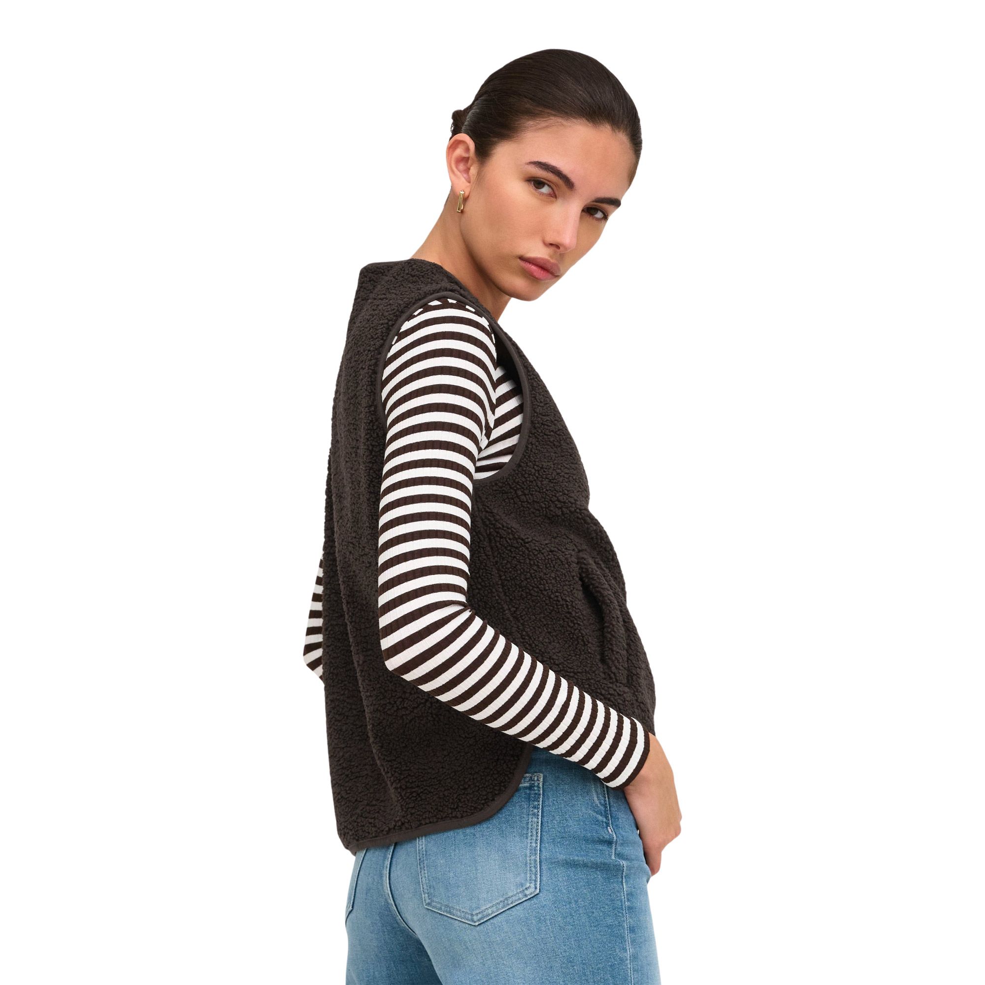 JDY Teddy Waistcoat Dames