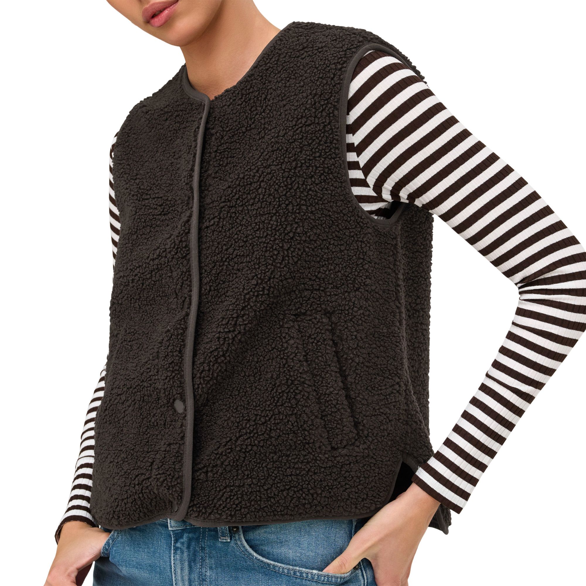 JDY Teddy Waistcoat Dames