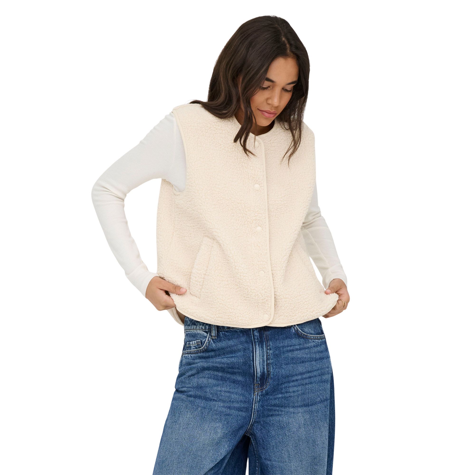 JDY Teddy Waistcoat Dames