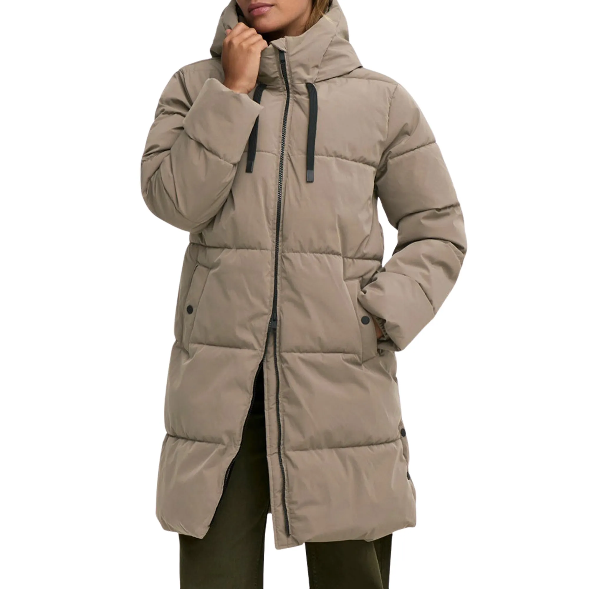 JDY Blair Long Hooded Puffer Winterjas Dames