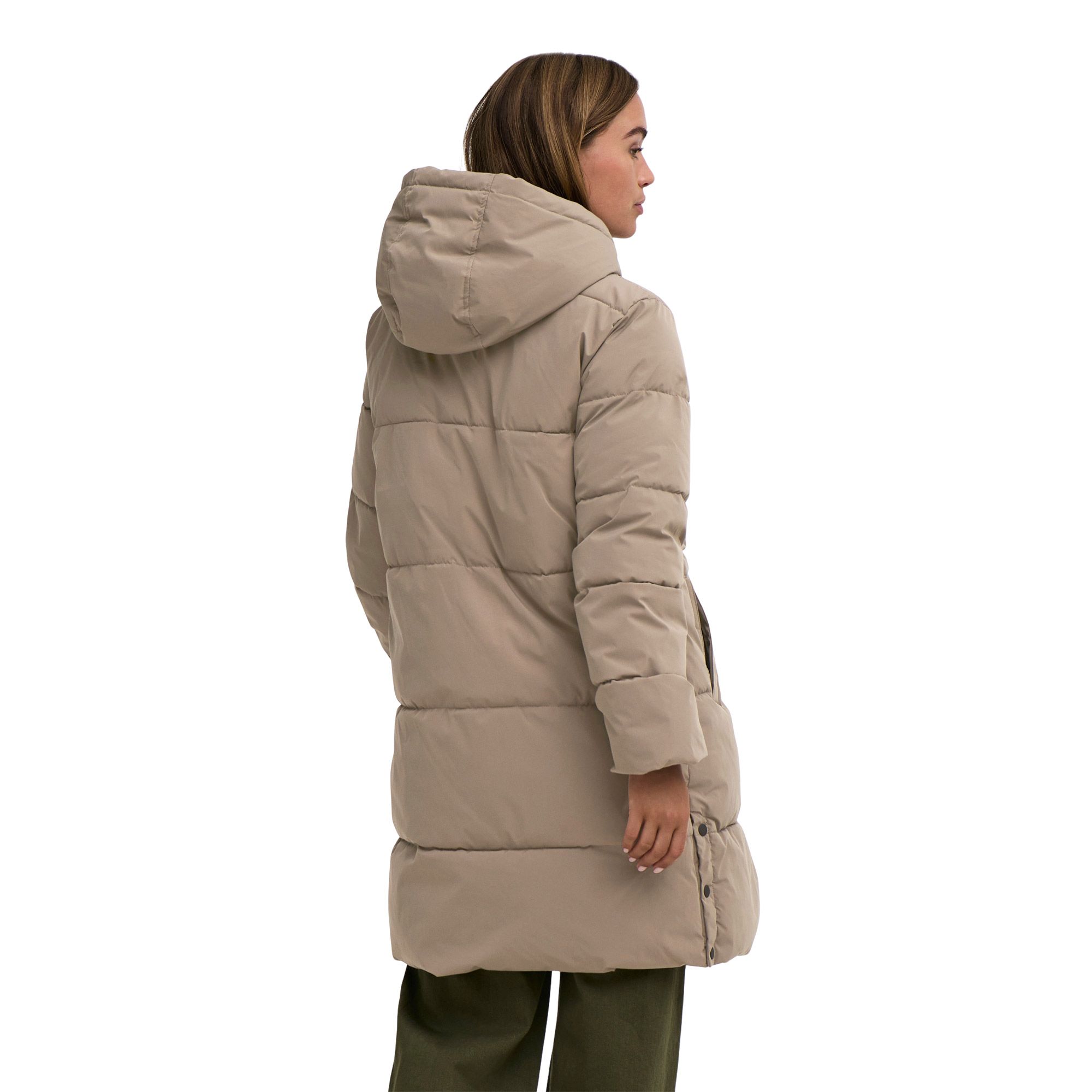 JDY Blair Long Hooded Puffer Winterjas Dames