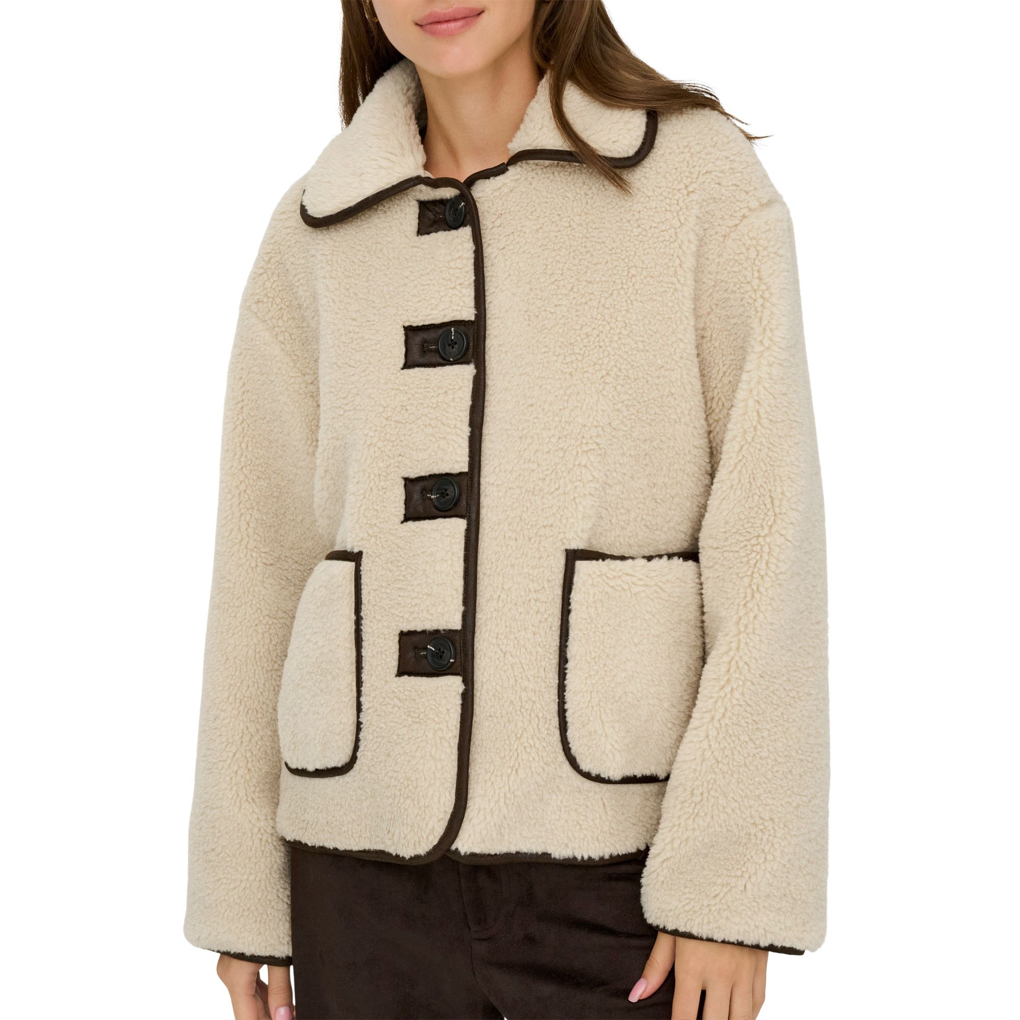 JDY Noella Life Teddy Jacke Damen