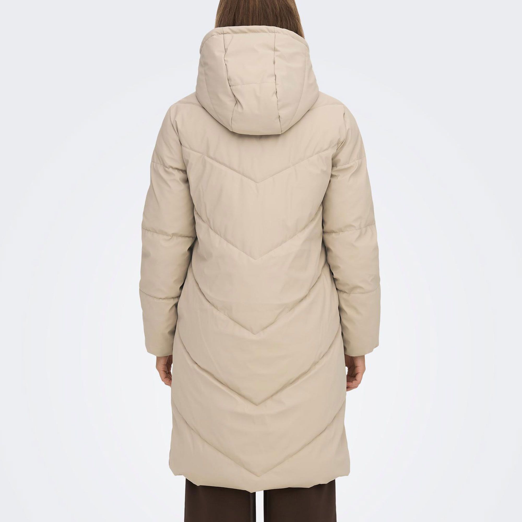 JDY Ulrika Long Puffer Winterjas Dames