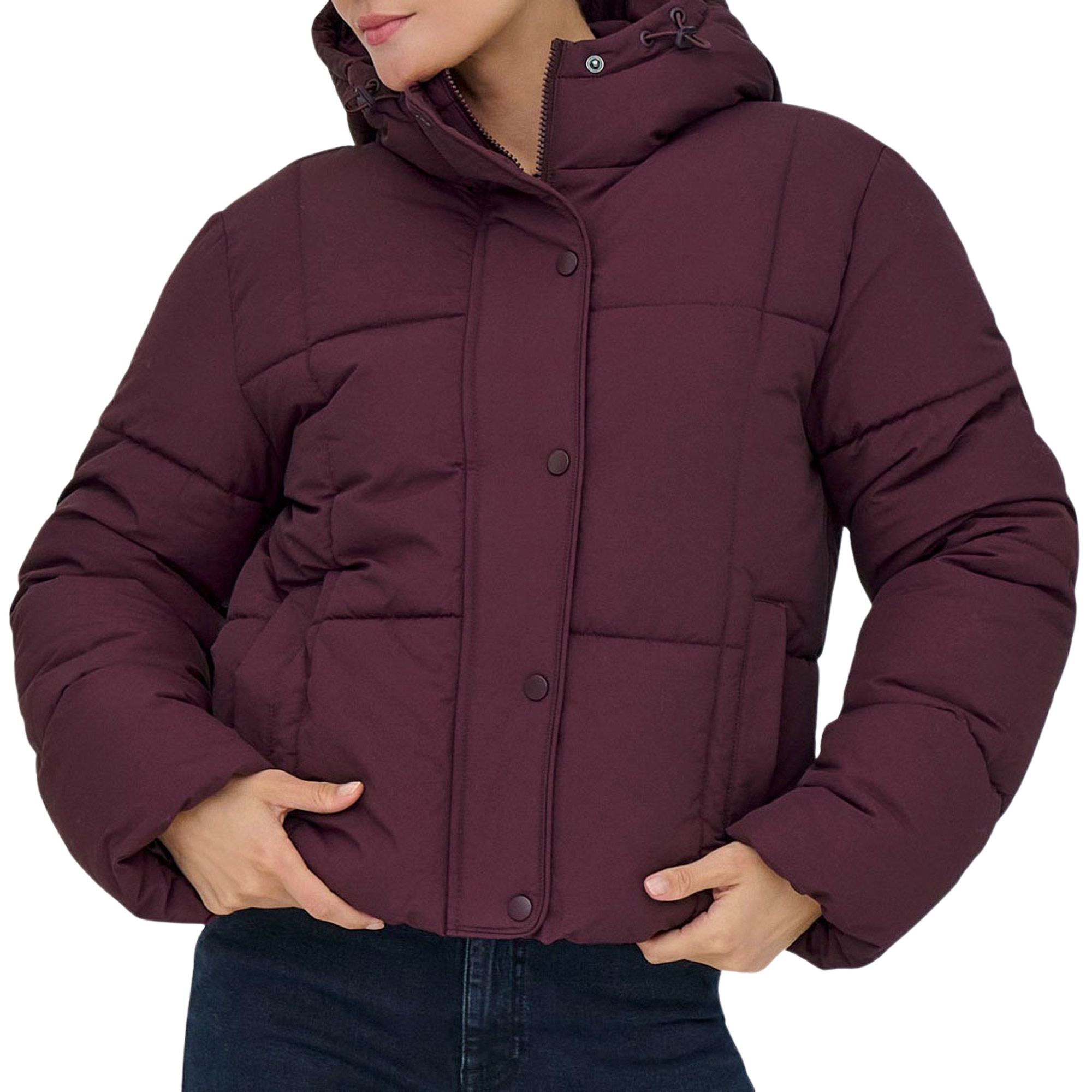JDY Wonder Short Hood Puffer Winterjas Dames